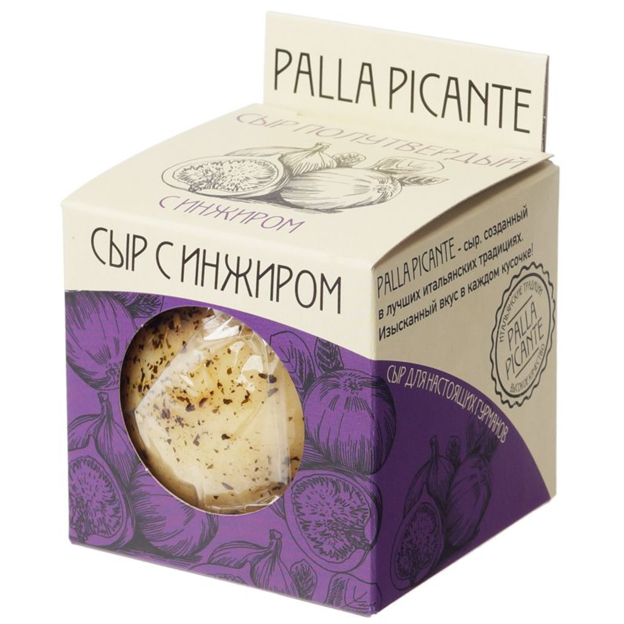 Сыр с инжиром Palla Picante 50%, 160 г