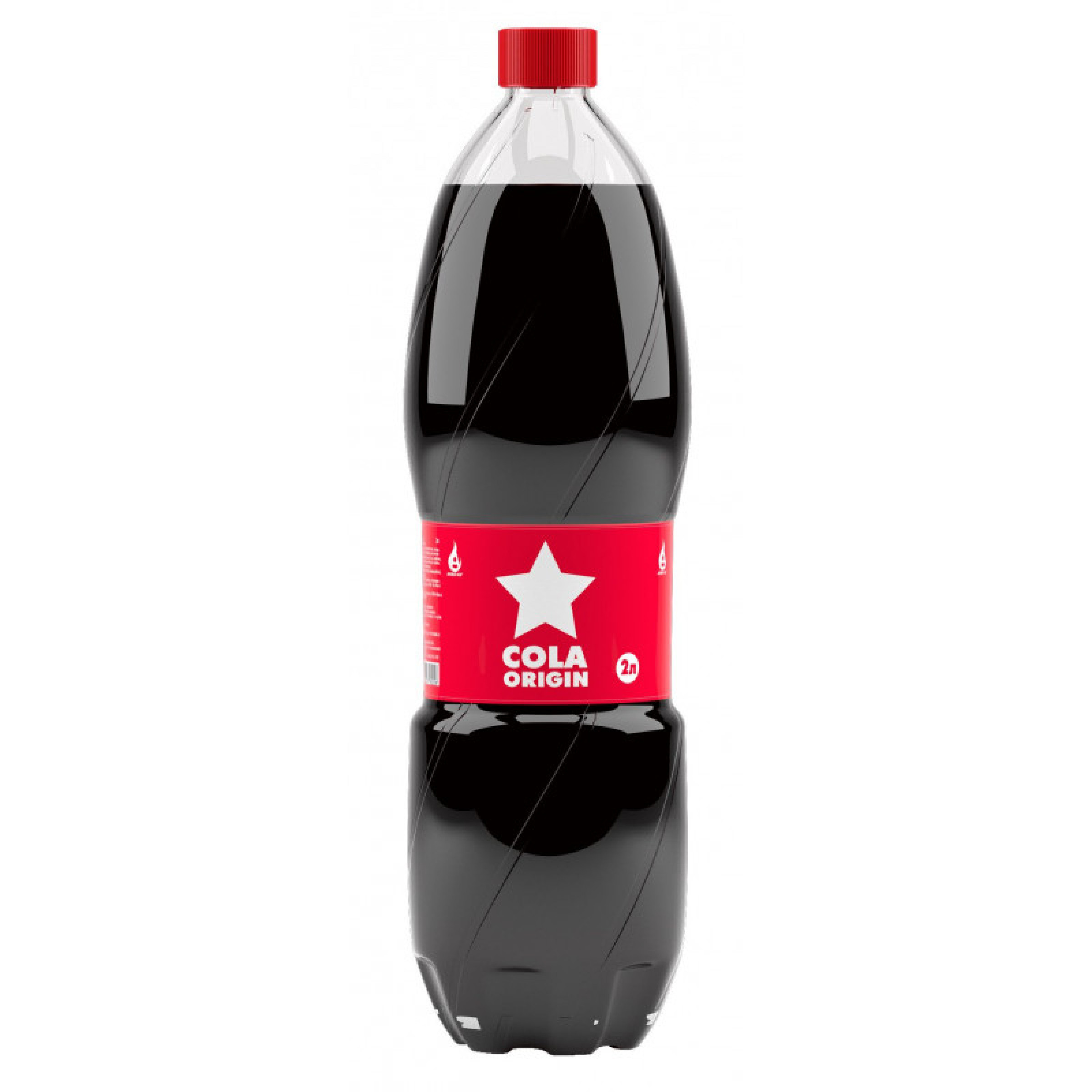 Сильногазированный напиток Cola Origin, 2 л