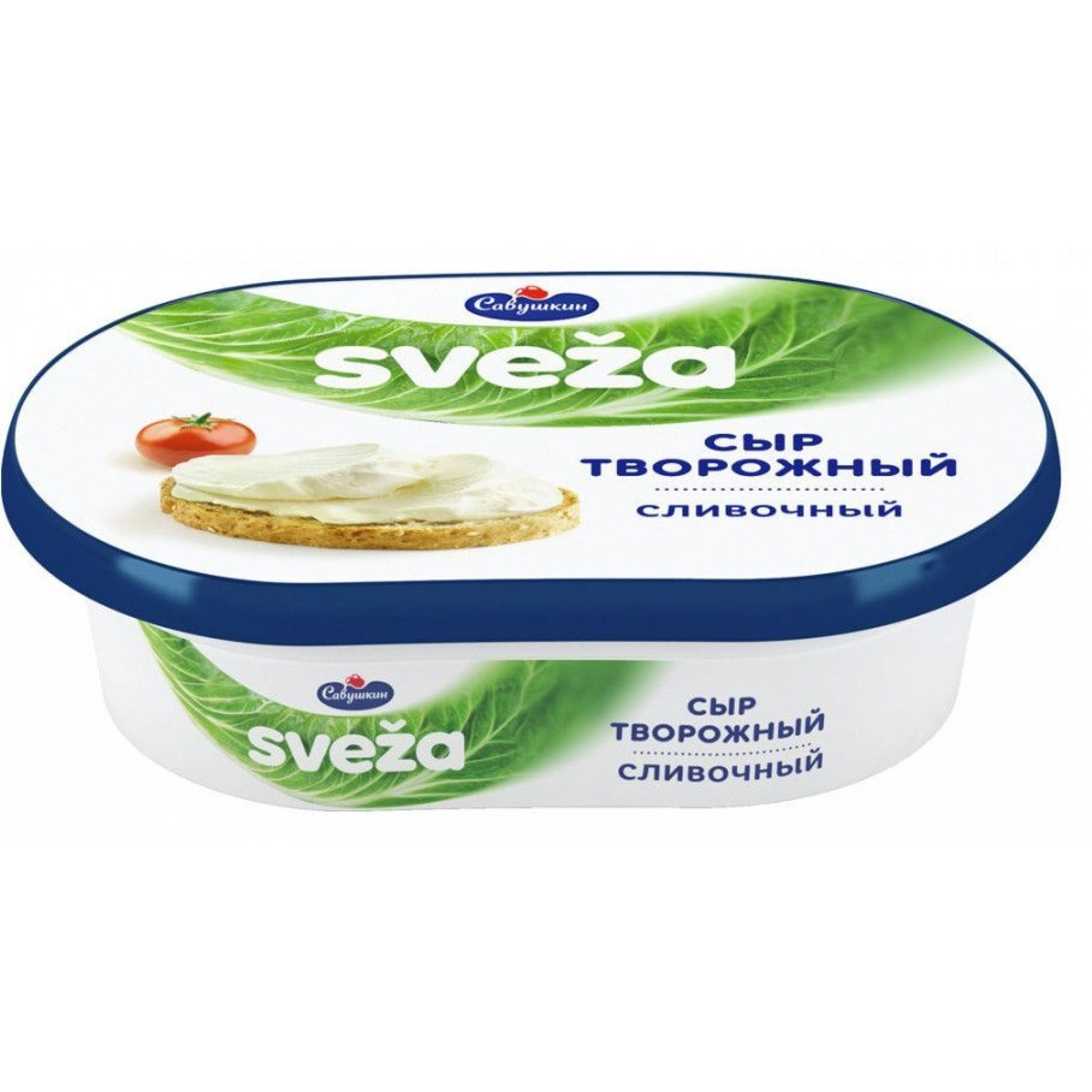 Сыр творожный сливочный Савушкин 60%, 150 г