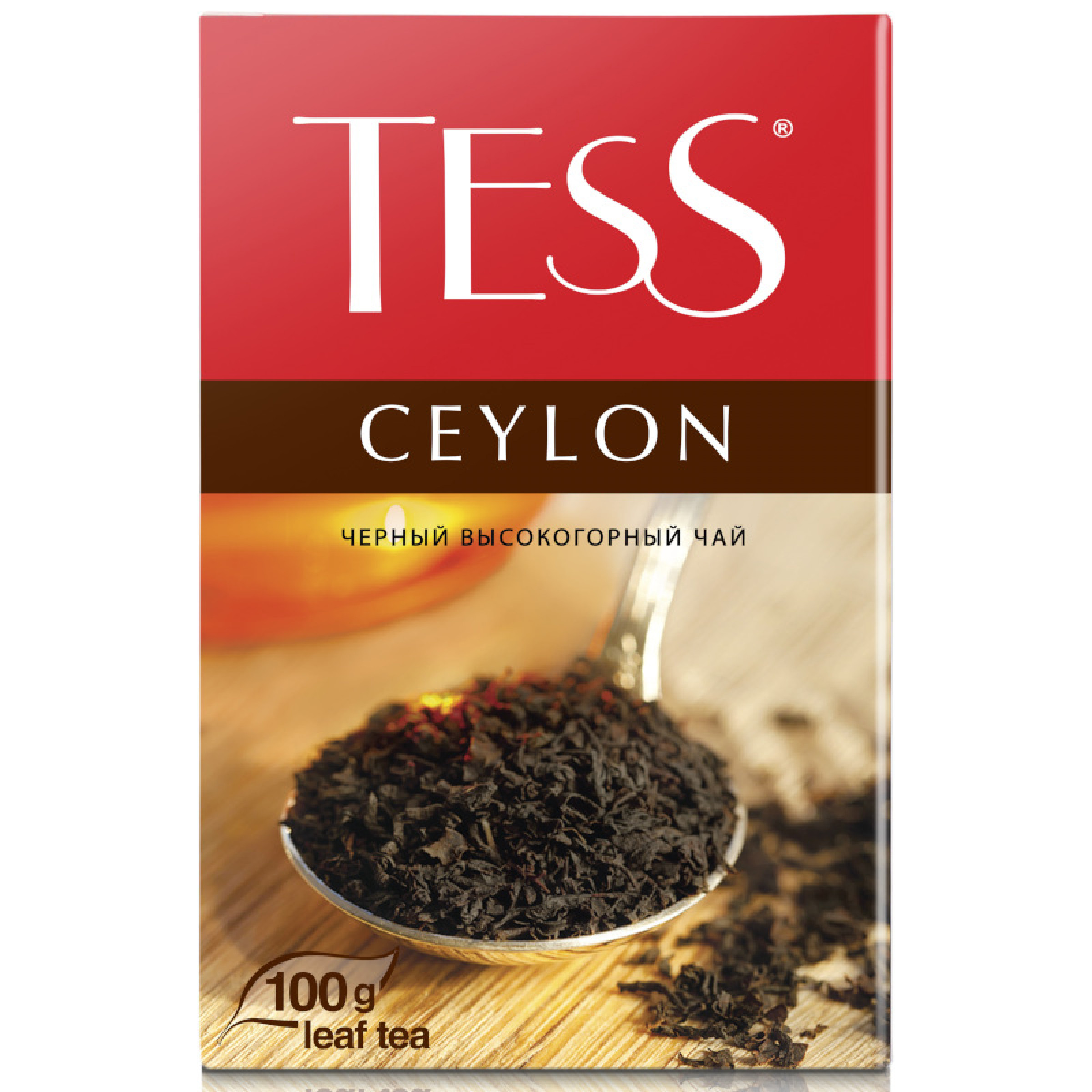 Чай черный Цейлон Tess листовой, 100 г
