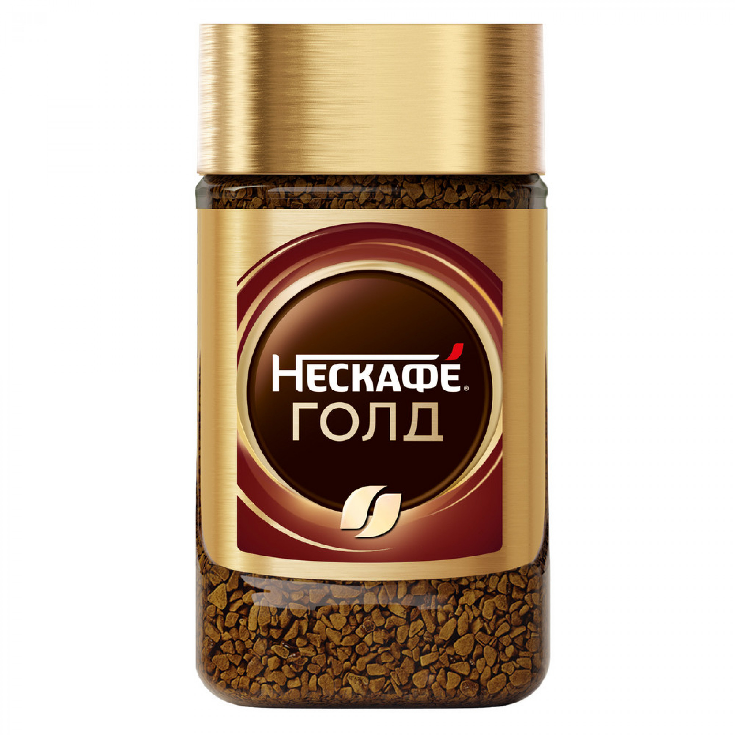 Кофе NESCAFE GOLD Натуральный растворимый с добавлением жареного 85г