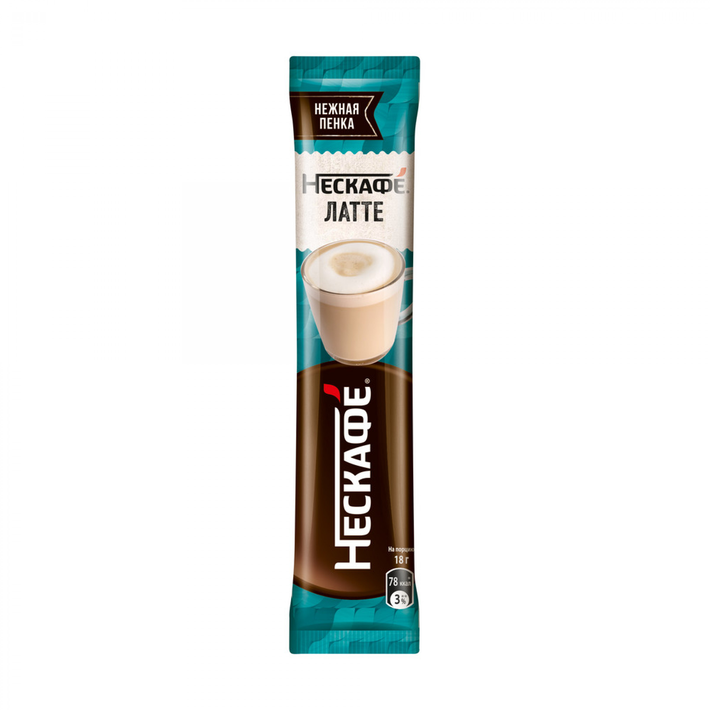 Растворимый кофейный напиток NESCAFE Латте (20 порций по 18г)