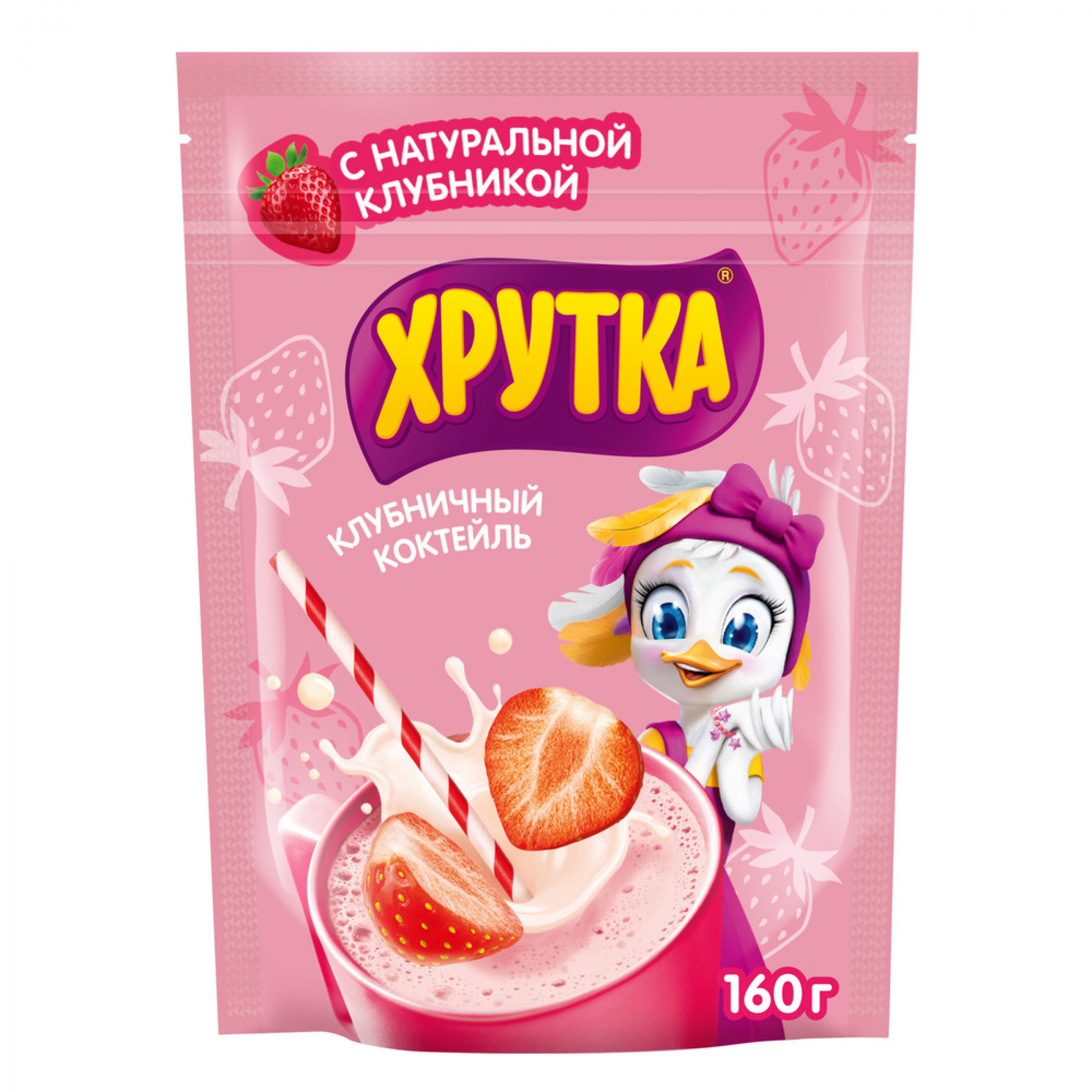 Коктель клубничный ХРУТКА, 160г