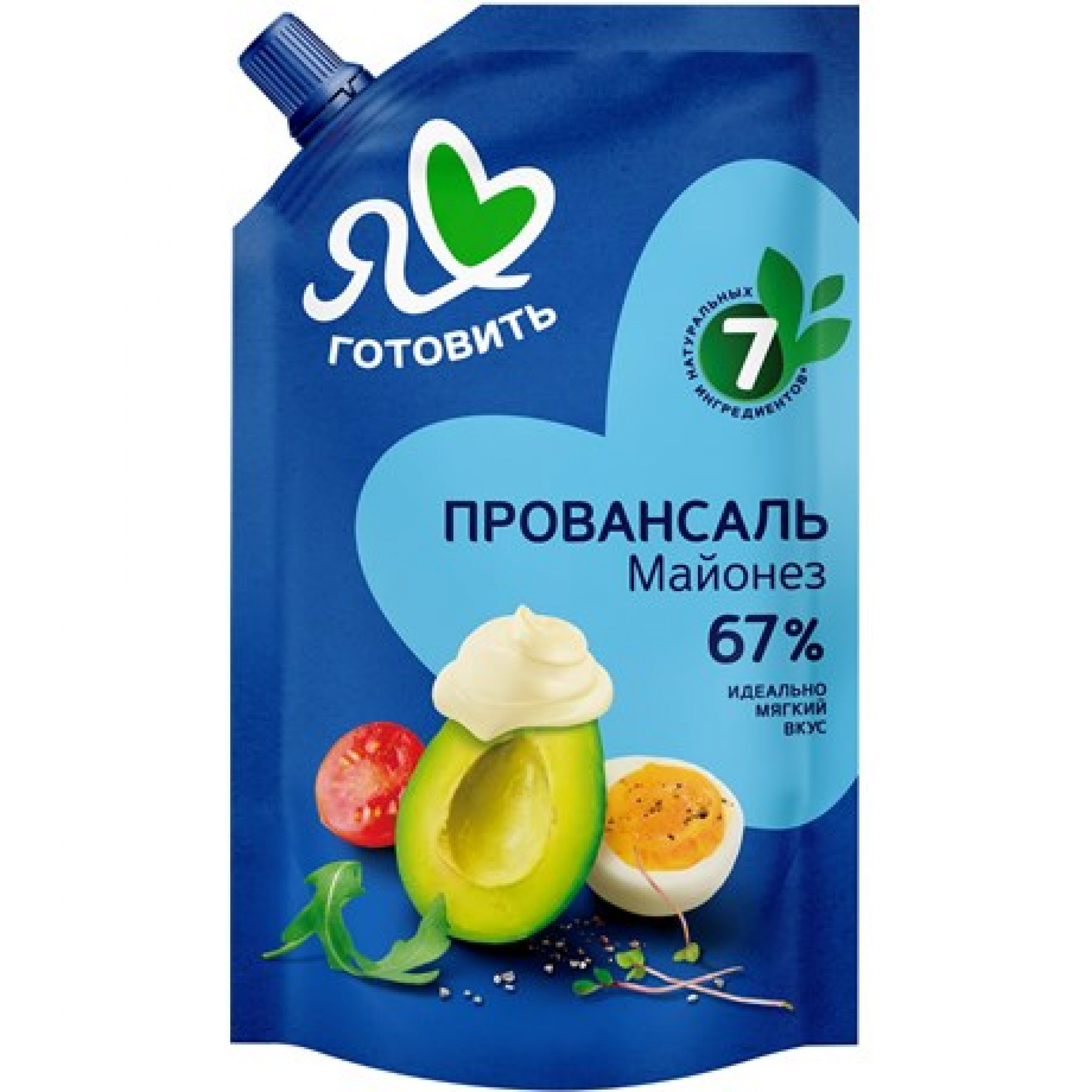 Майонез Провансаль Классический мдж 67% 390 гр дой-пак с доз ТМ Я люблю готовить