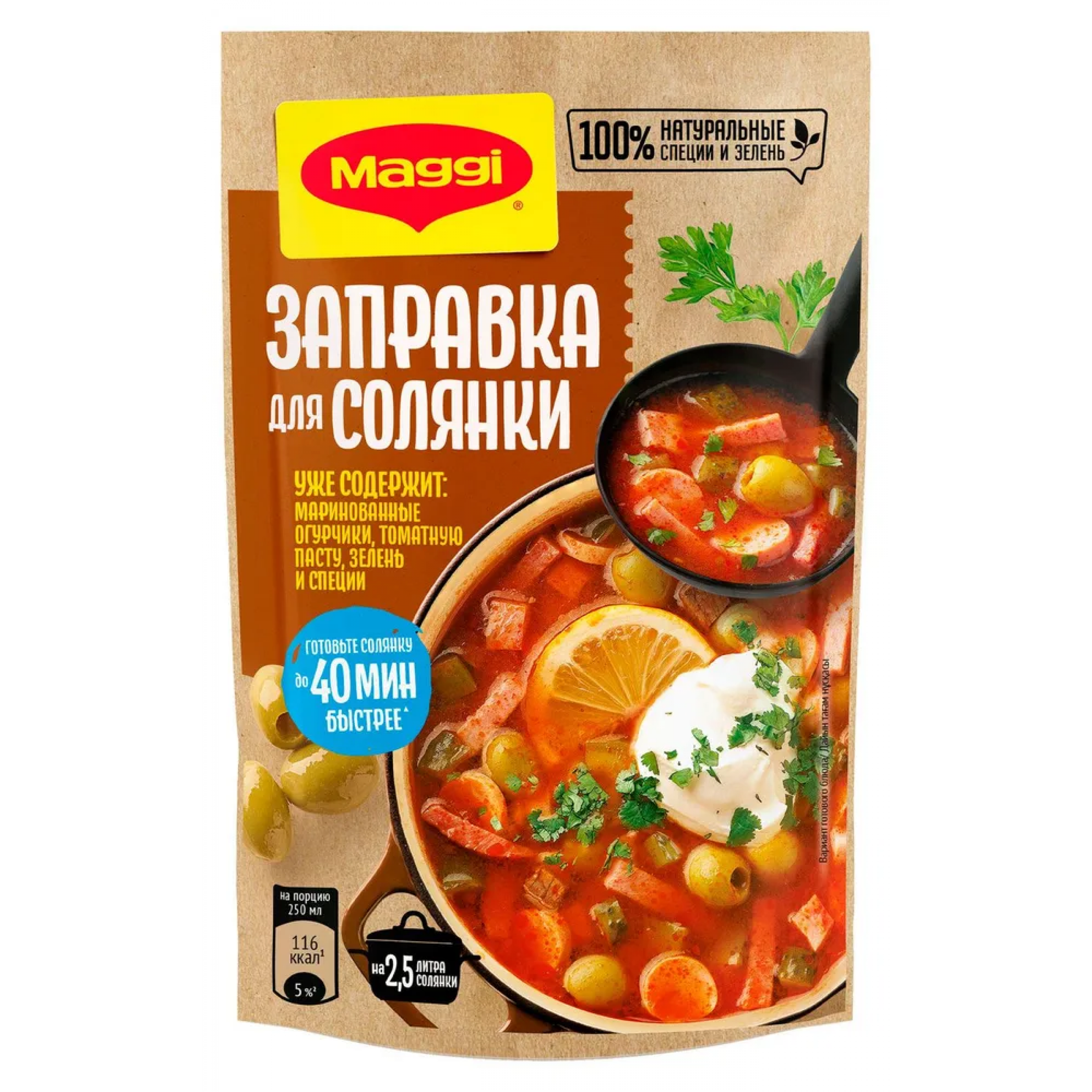 Приправа Maggi Заправка для солянки, 180 г