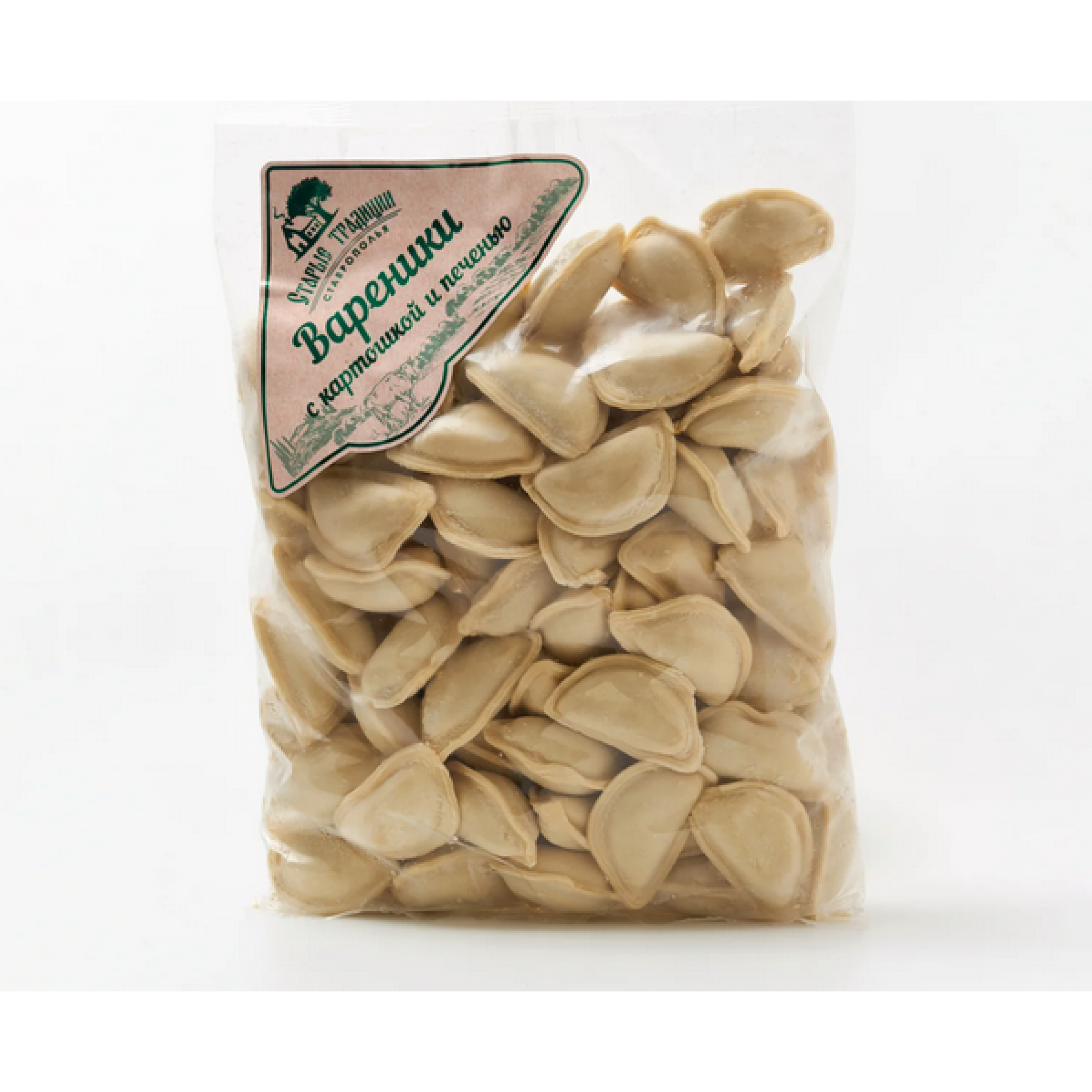 Вареники с картошкой и кур.печенью ТМ Старые Традиции, 700гр