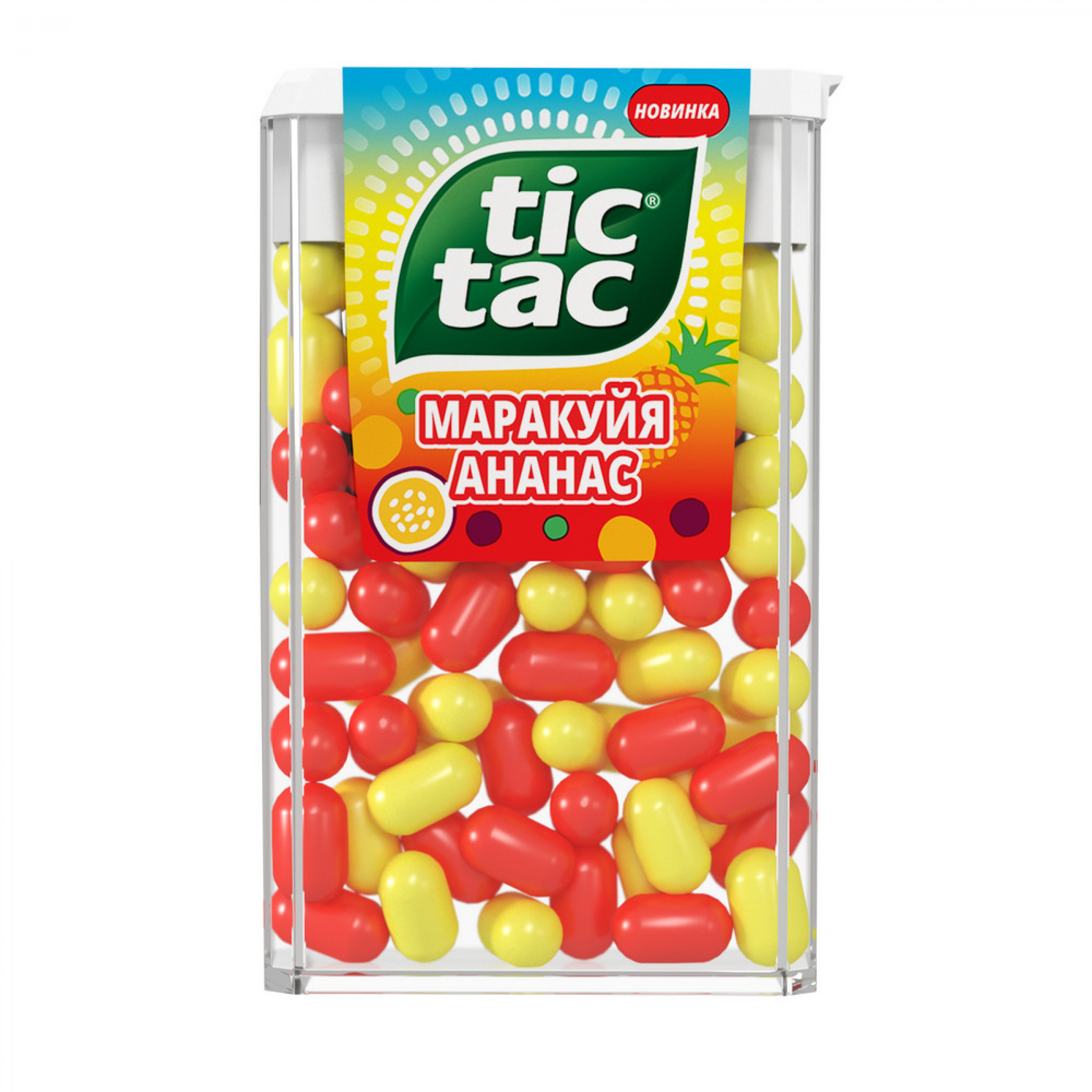 Драже Тик Так Маракуйя-Ананас, 49 г
