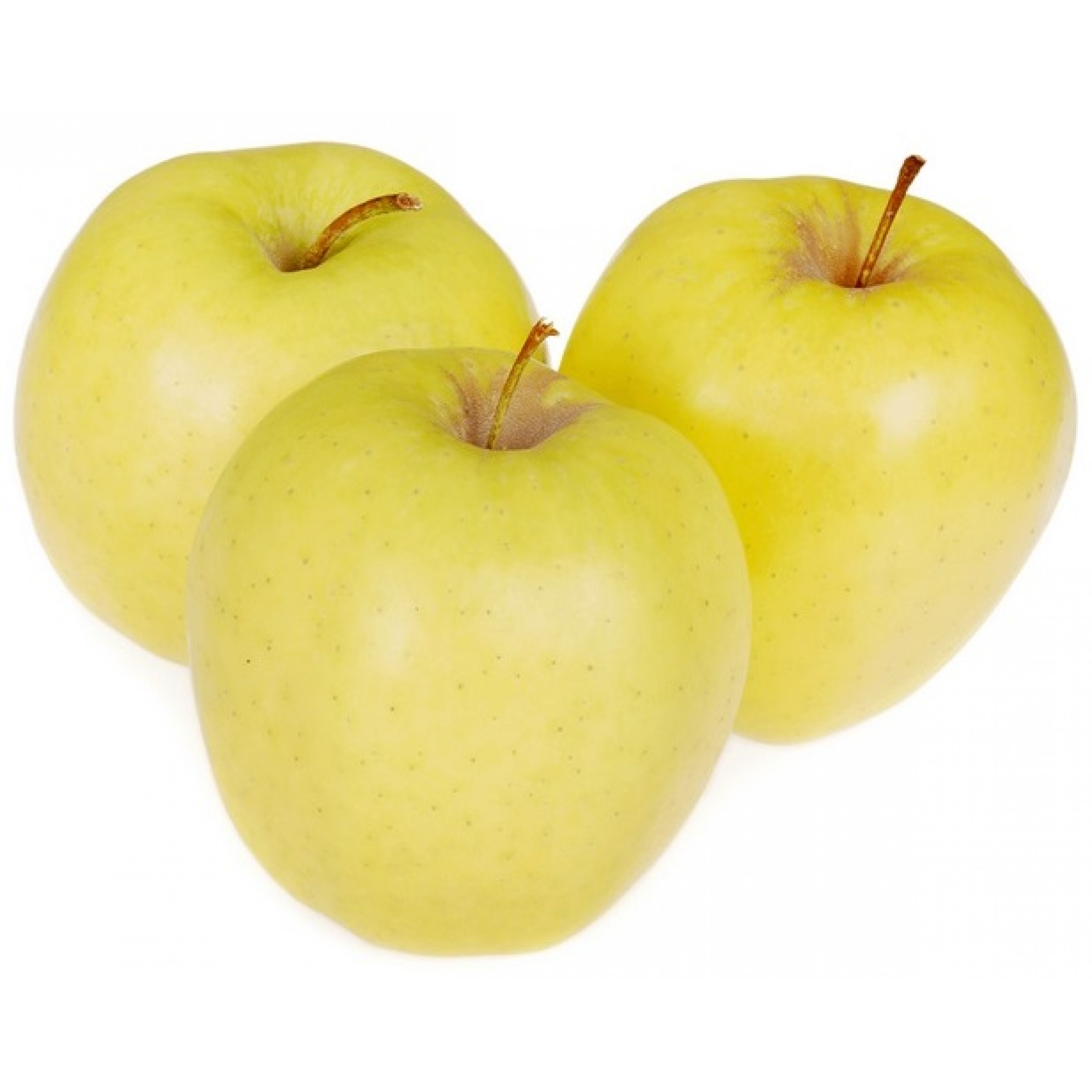 Желтые яблоки Голден весовые (средний вес: 1200 г)
