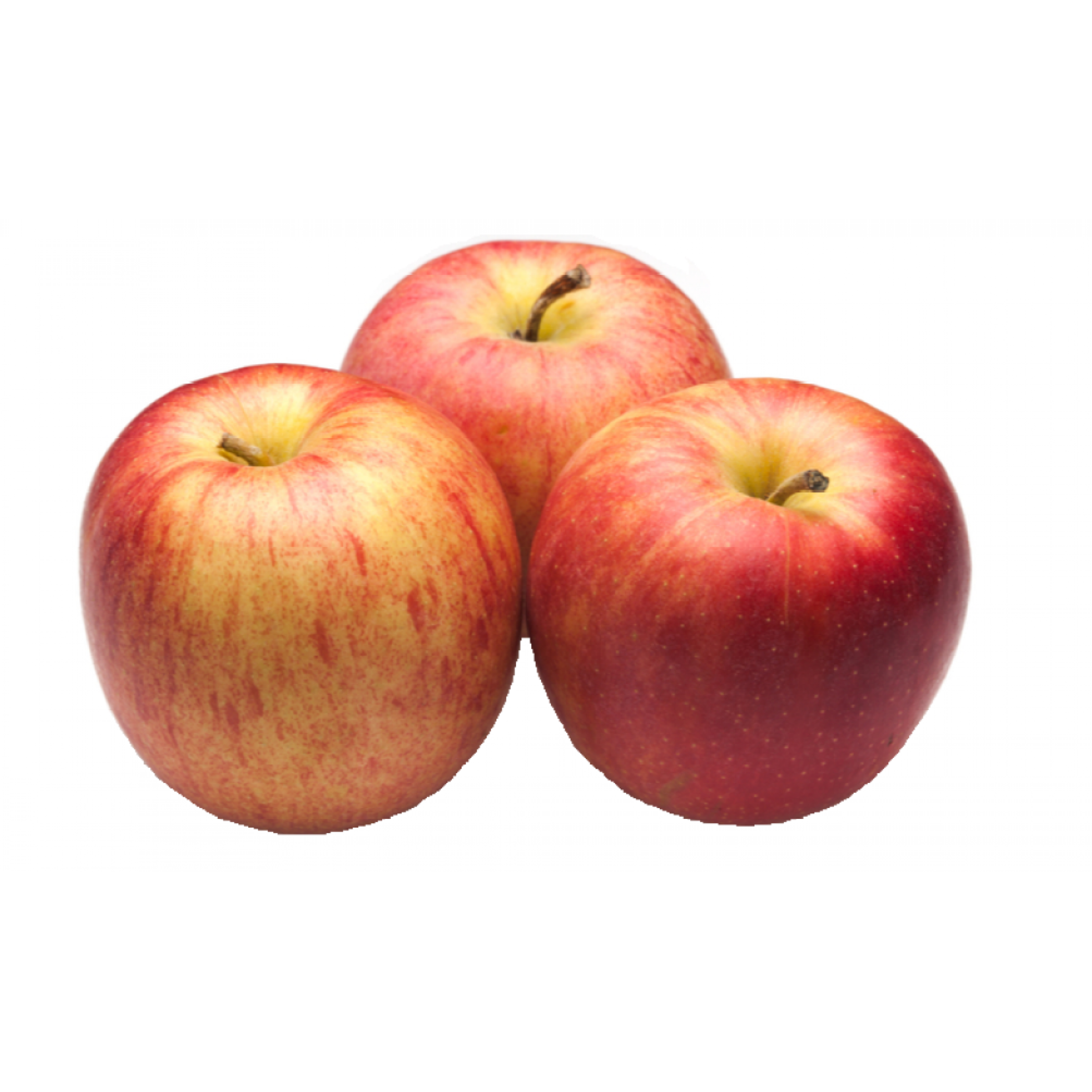 Красно-желтые яблоки Фуджи весовые (средний вес: 1200 г)