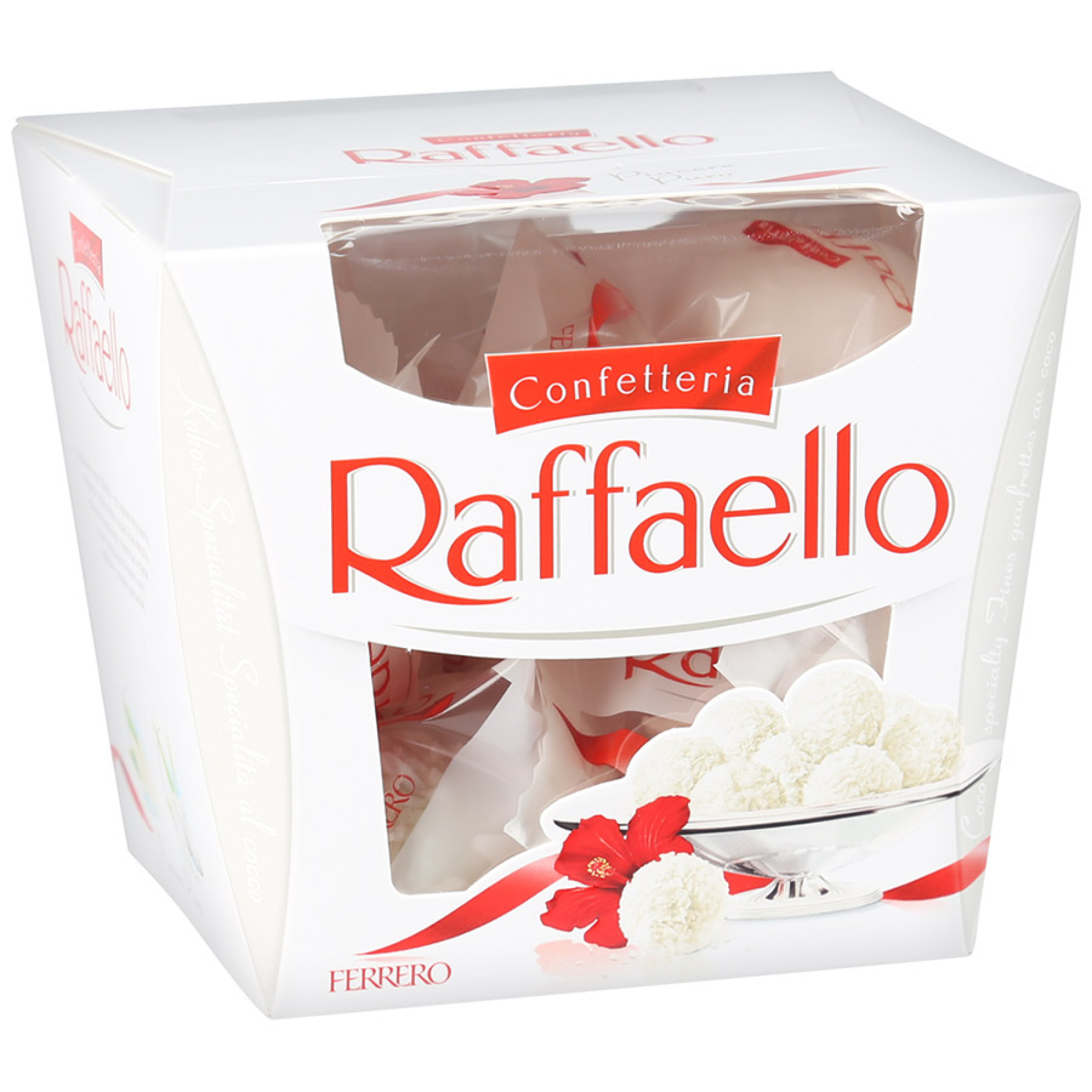 Конфеты Raffaello с цельным миндальным орехом, 150гр