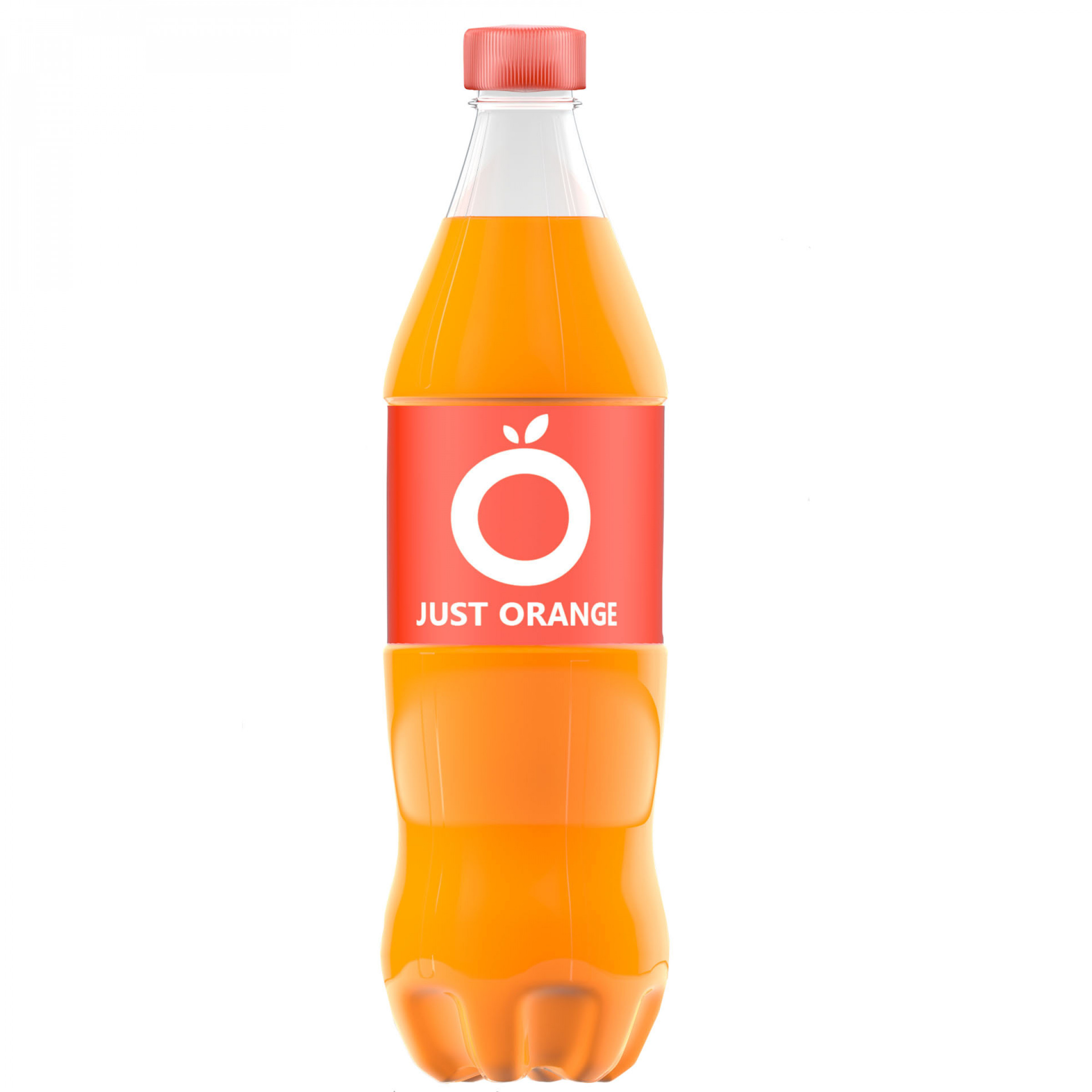 Напиток сильногазированный Апельсин Just Orange, 1 л