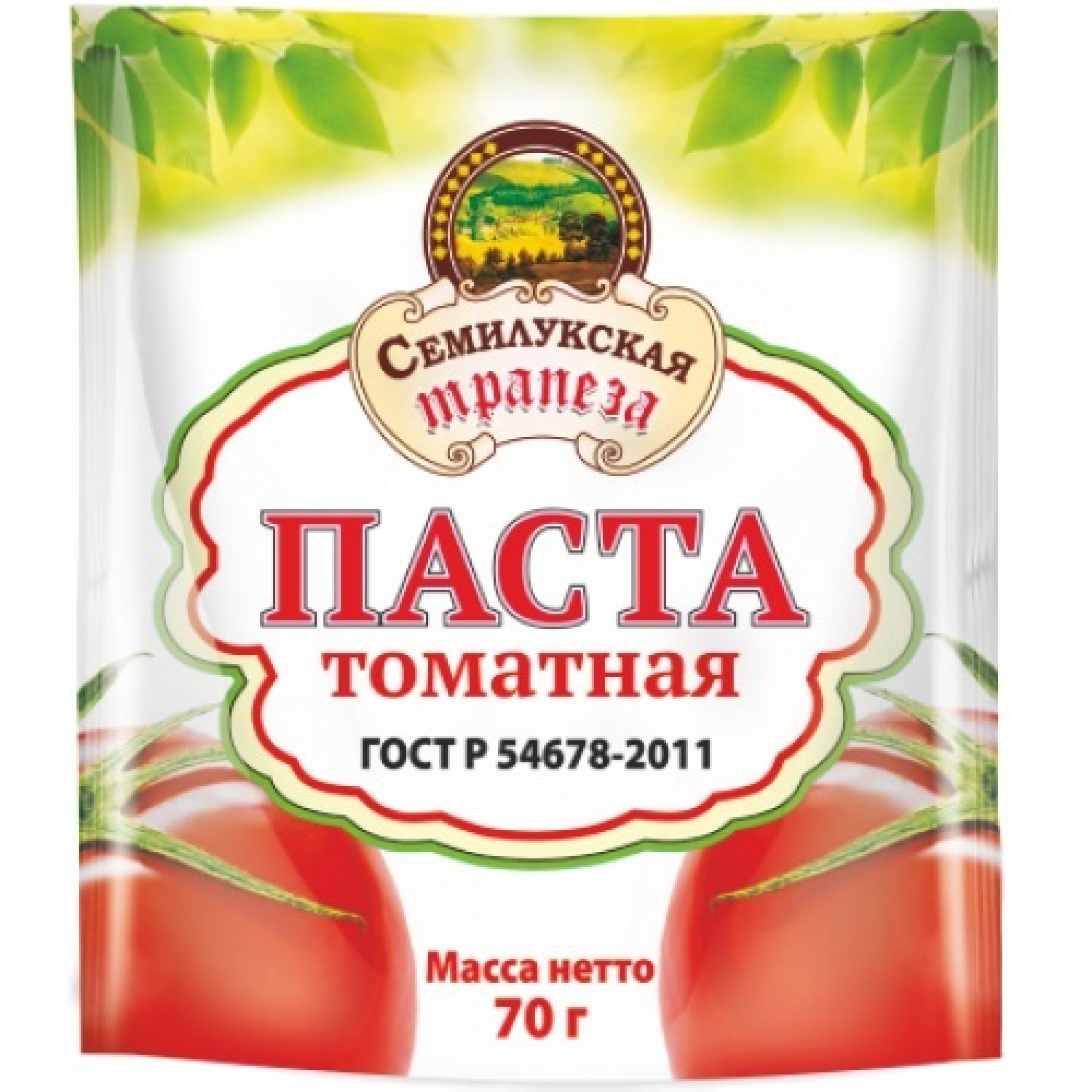 Томатная паста Шоу-бокс Семилукская трапеза, 70 гр