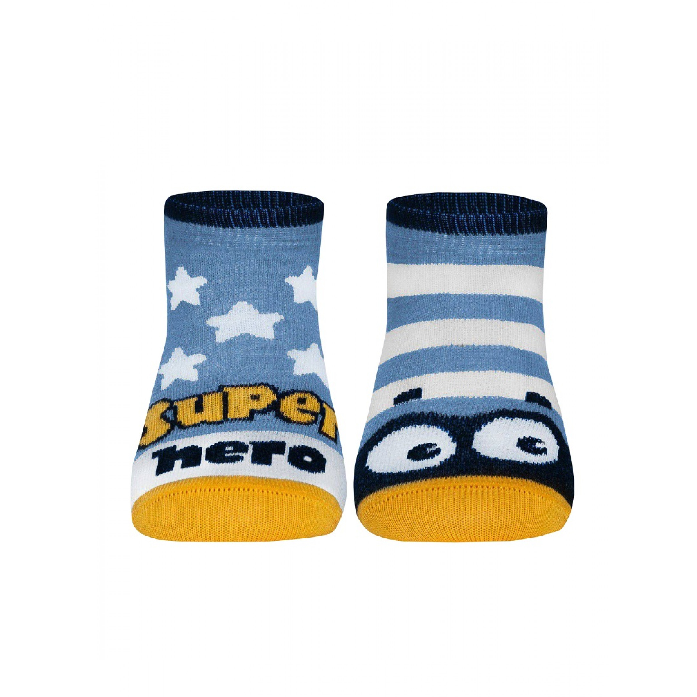 Детские носки Conte Tip-top Веселые ножки 21-23 размер голубой цвет