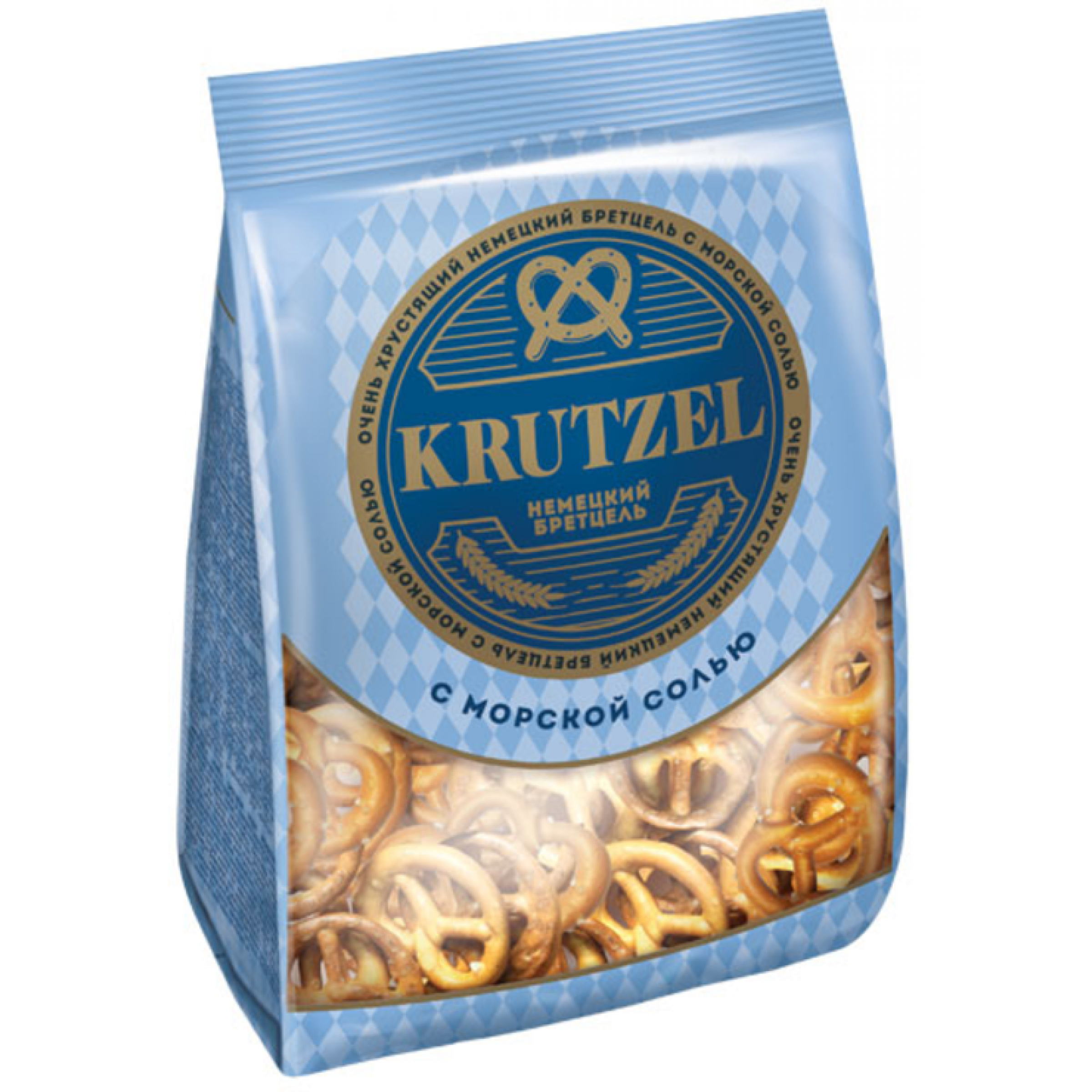 Крендельки Krutzel Бретцель с солью 250 г