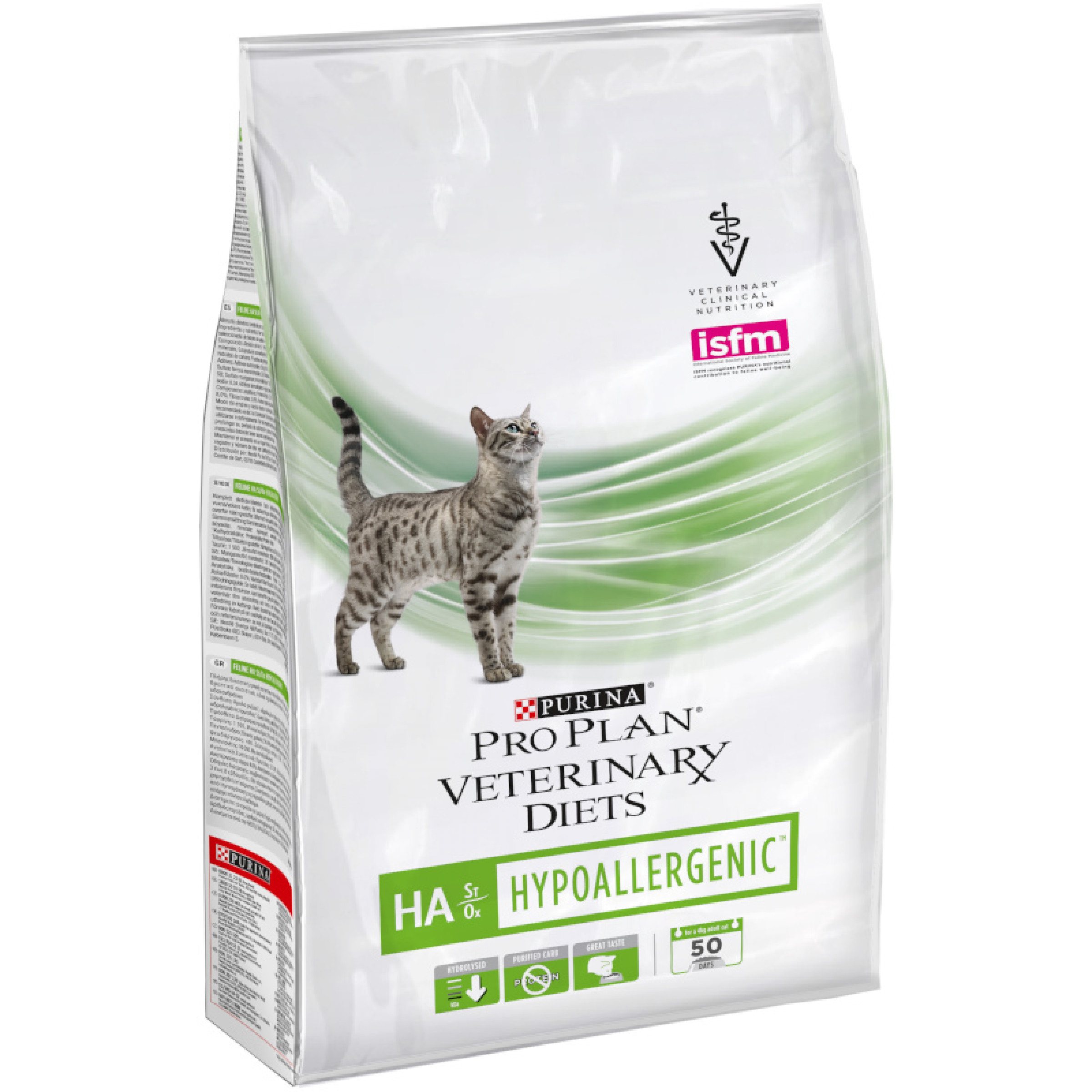 Сухой корм для кошек при аллергии Purina Pro Plan Veterinary diets HА, 1.3кг