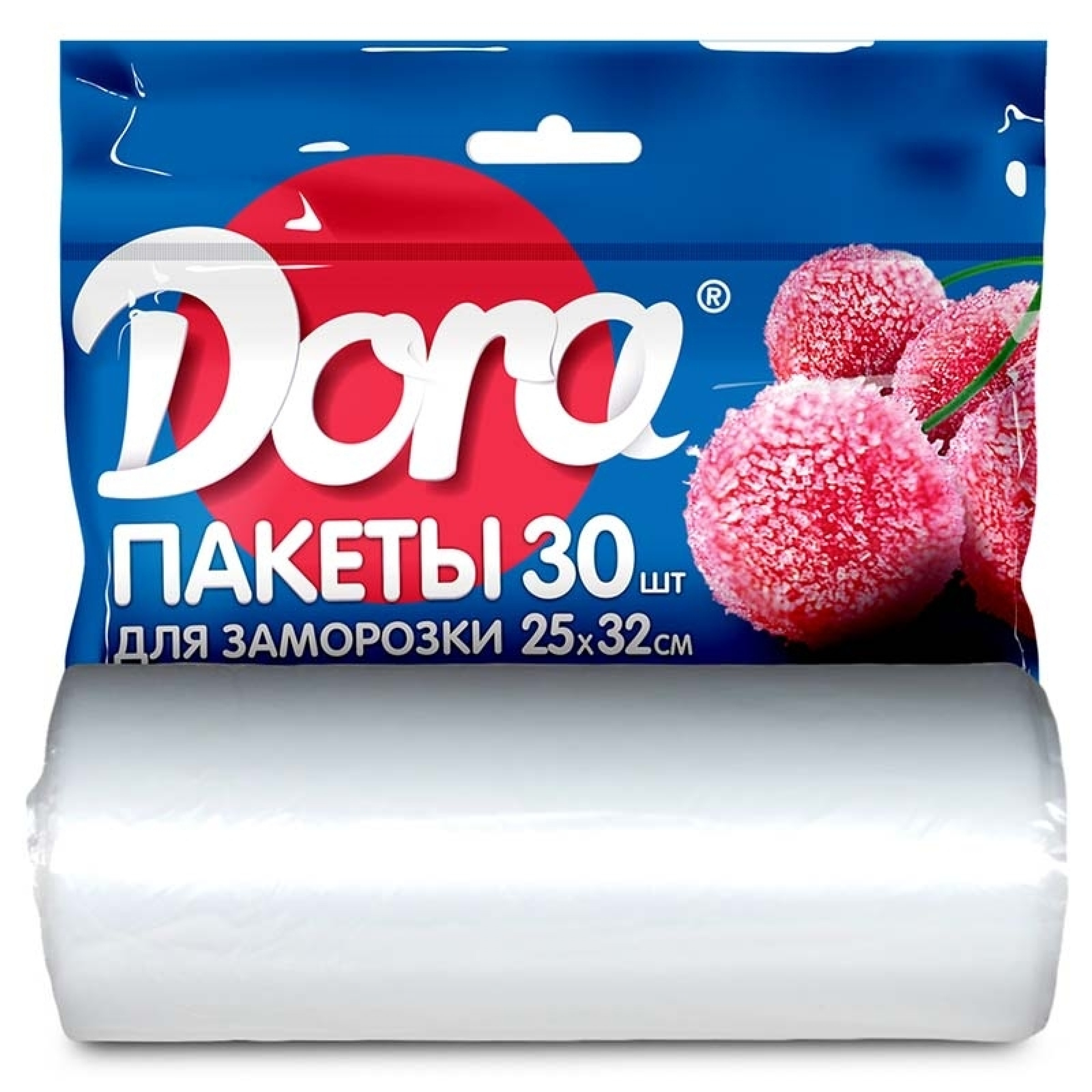 Пакеты для заморозки Dora 30шт 25х32см