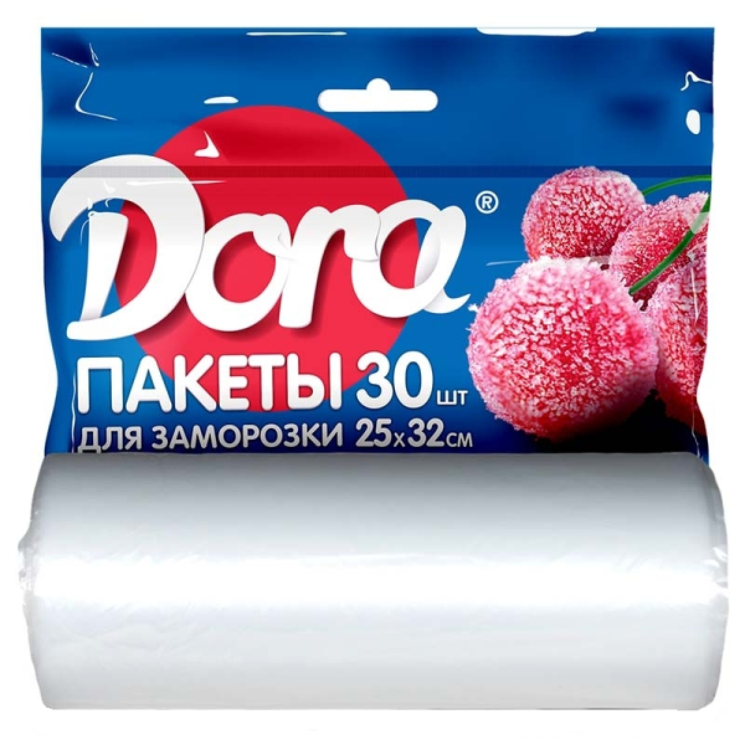 Пакеты для заморозки Dora 30шт 25х32см