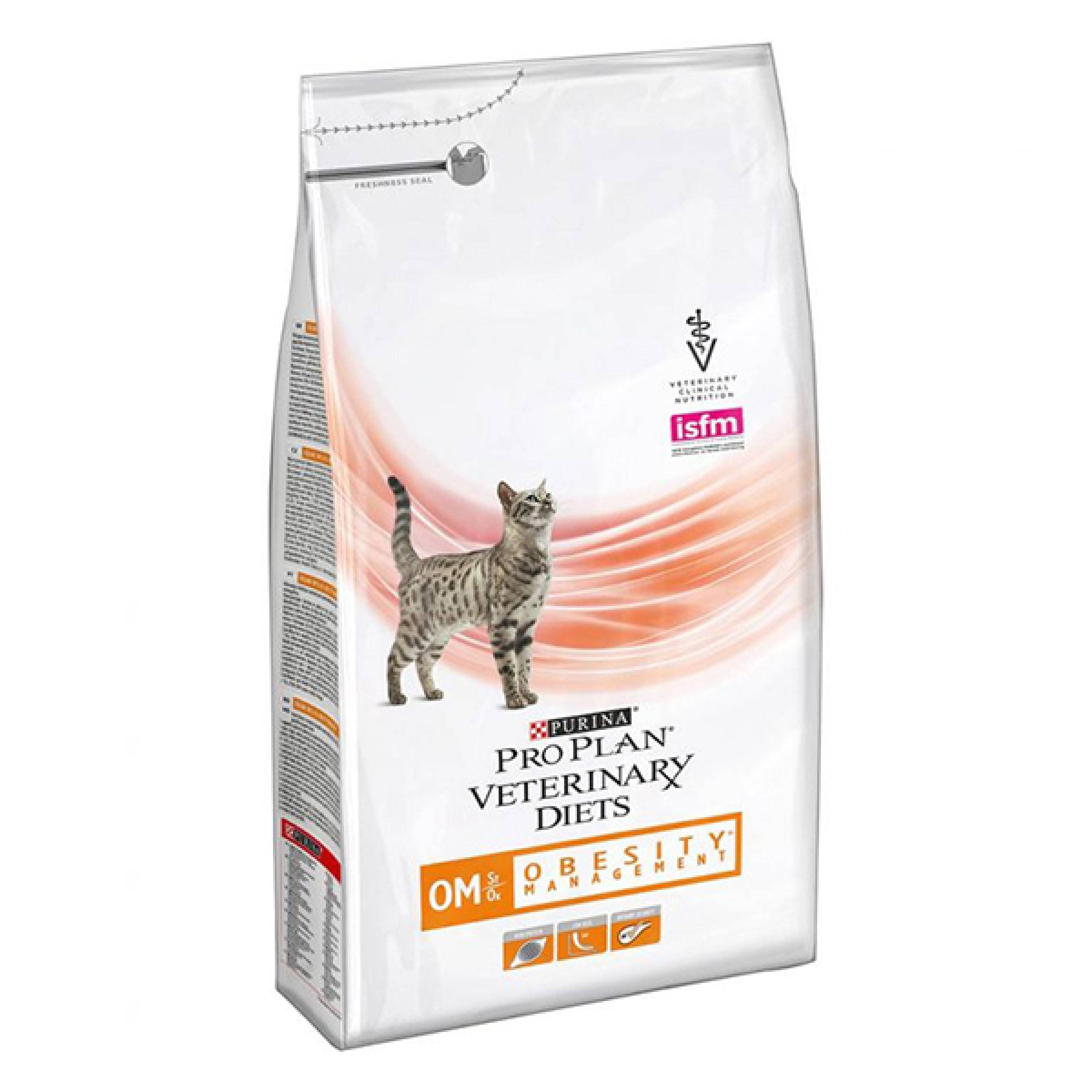 Сухой корм для кошек при ожирении Purina Pro Plan (вет. корма) ОМ, 1.5кг