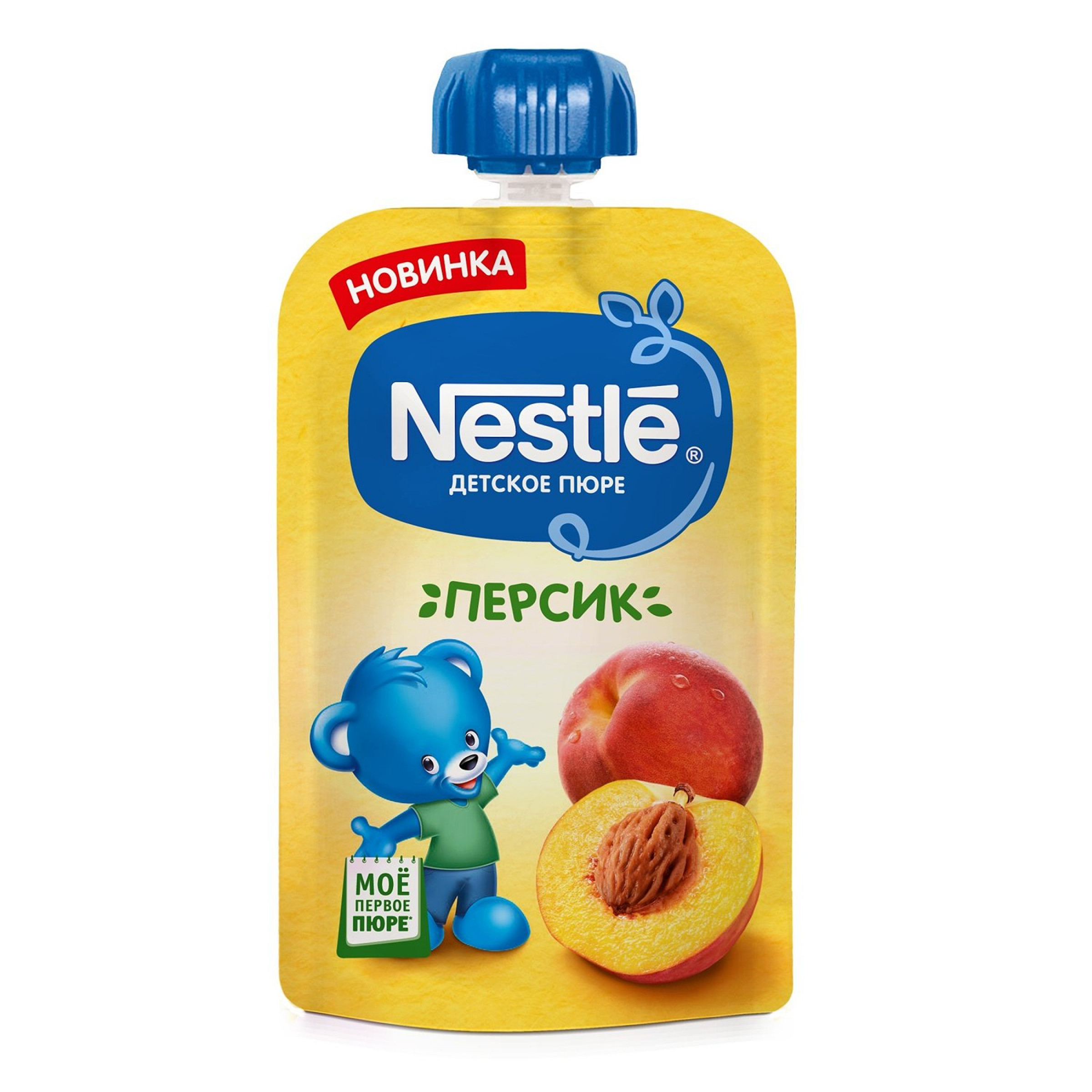 Фруктовое пюре Nestle из персиков 90 г