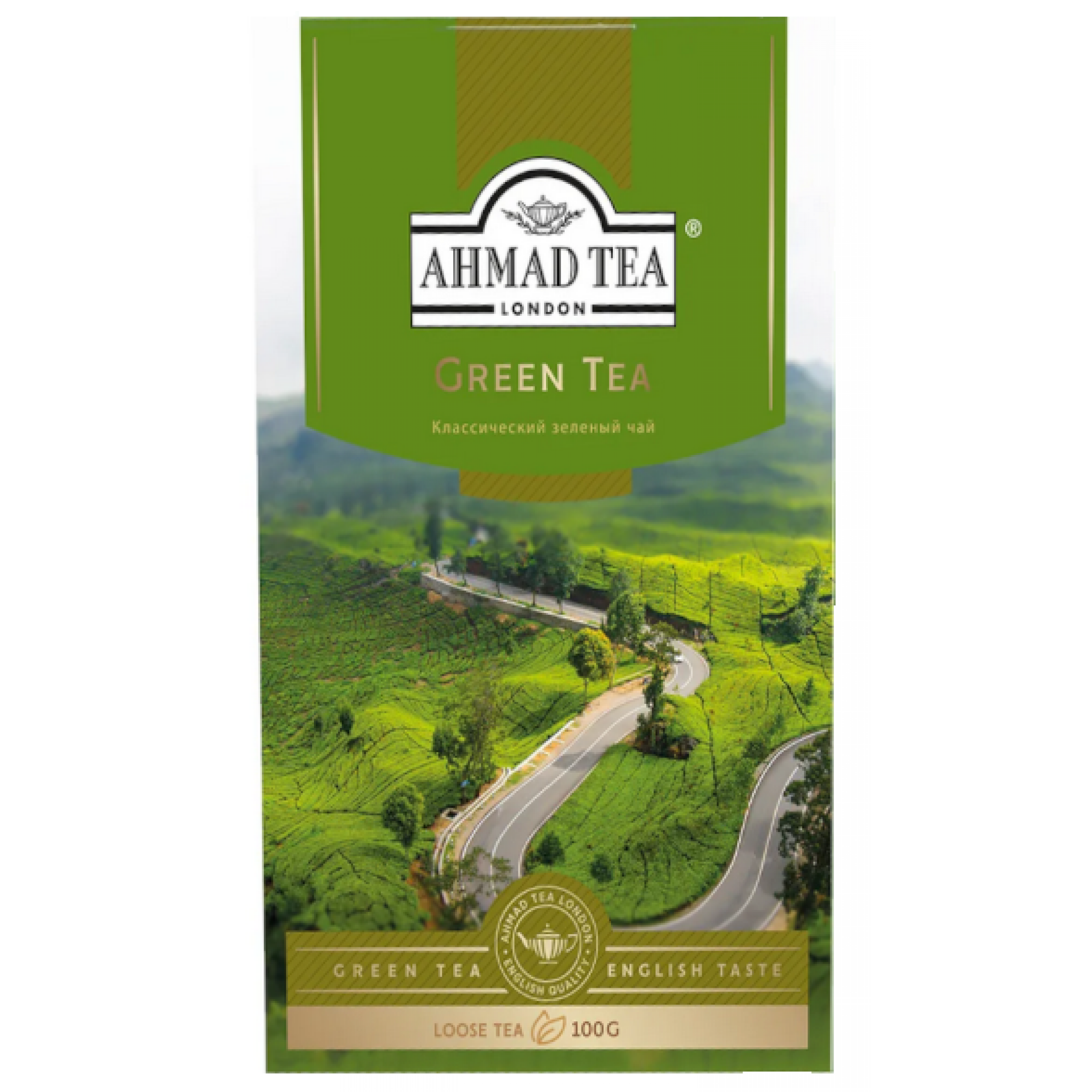 Чай зеленый классический Ahmad Tea 100 г