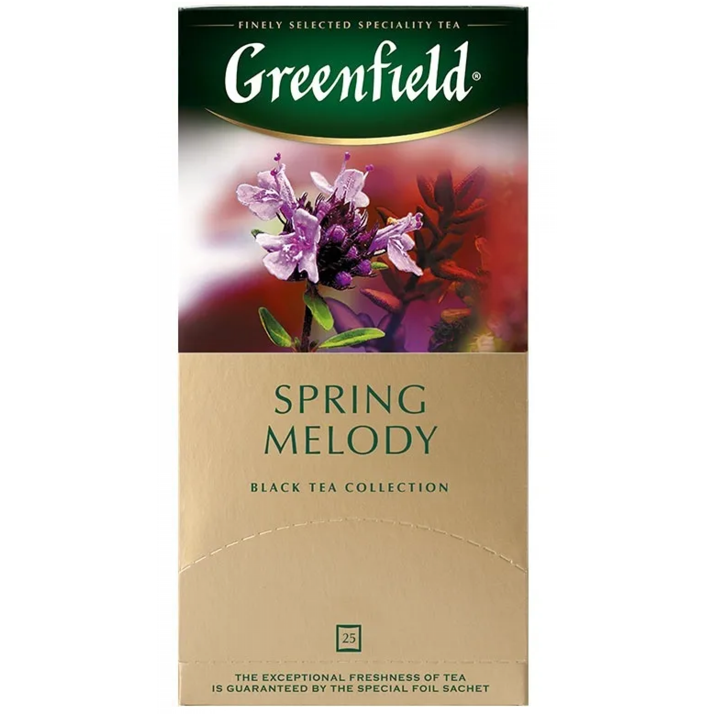 Чай черный Spring Melody Greenfield, 25 шт * 1,5 г