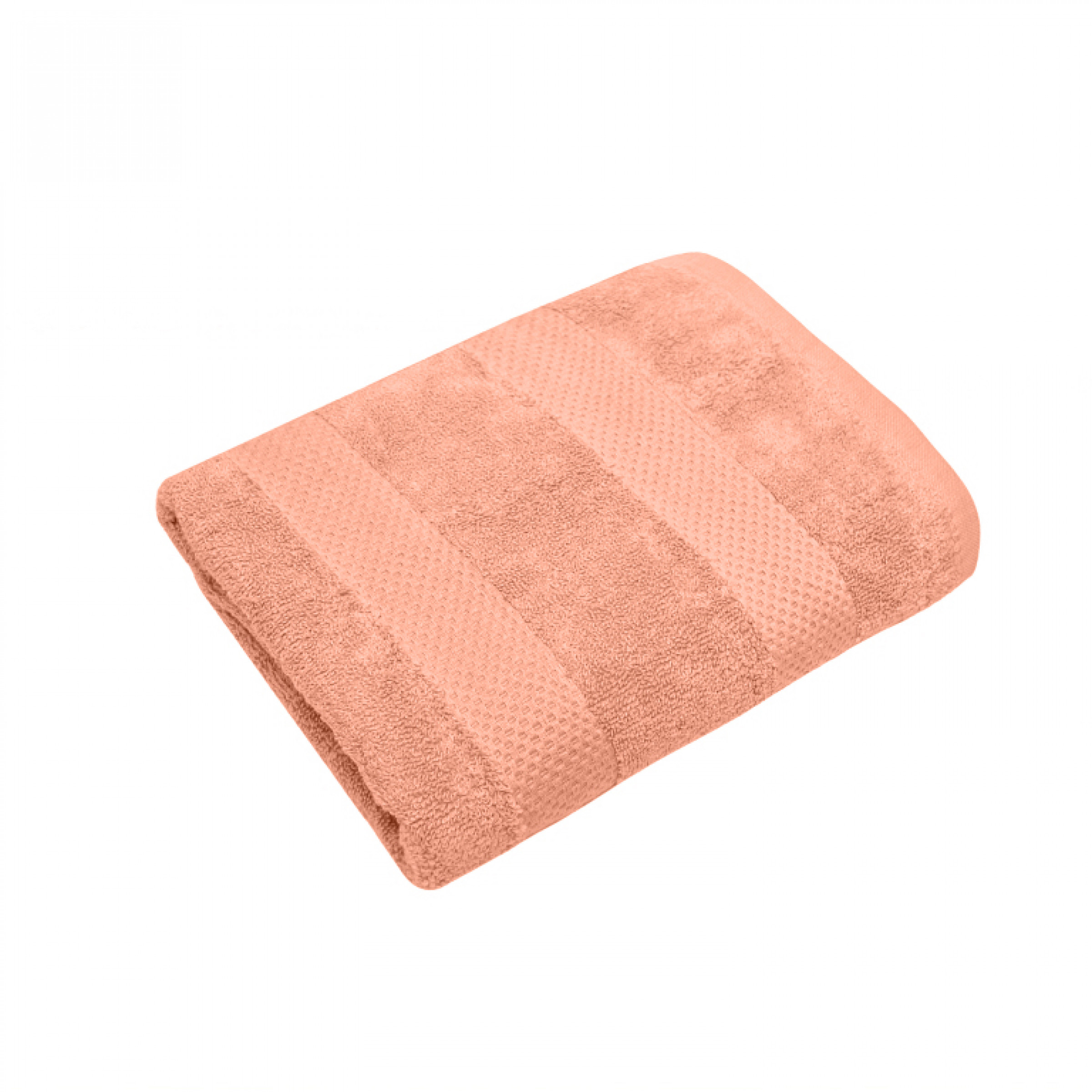 Махровое полотенце Конфетти 70х130 см персиковый цвет