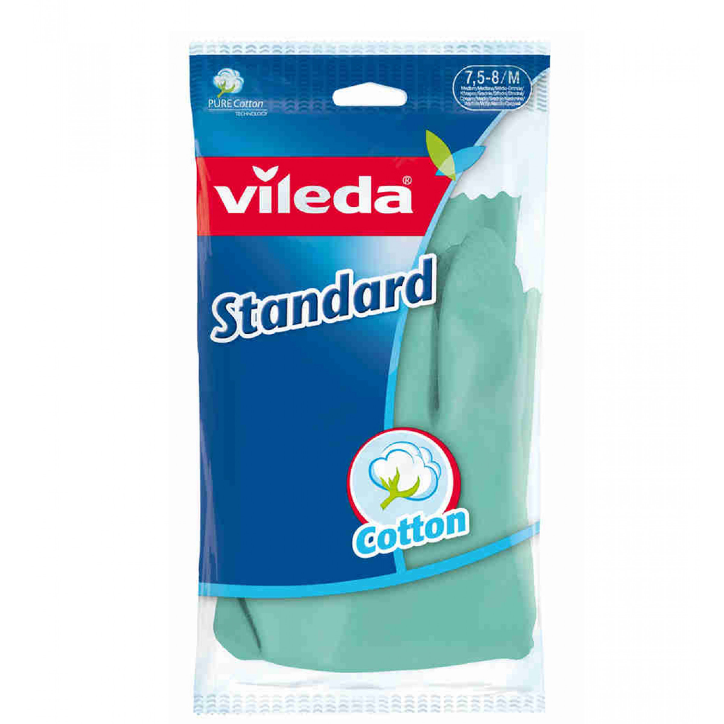 Перчатки Стандарт размер М Vileda, 1 шт