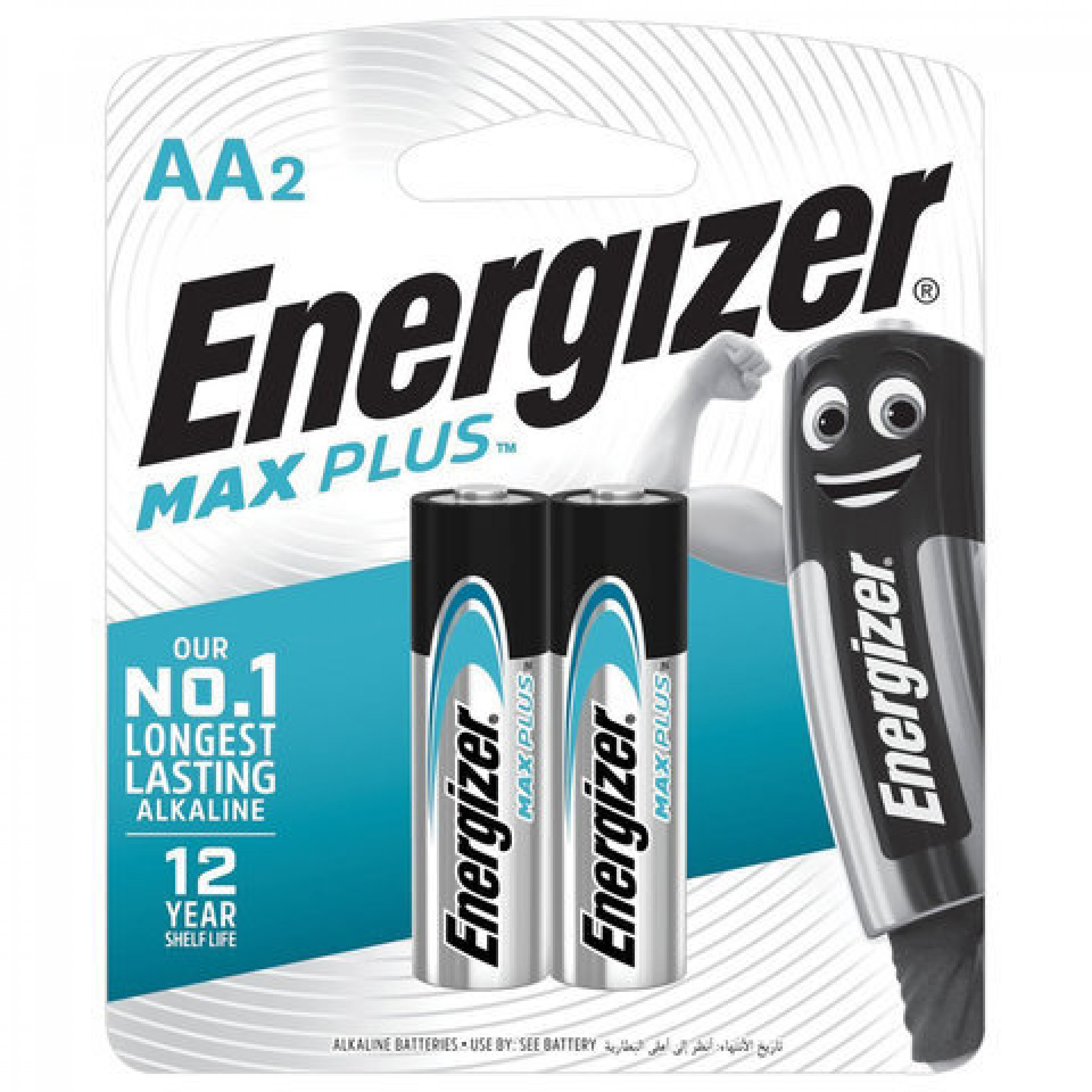 Батарейки Max Plus AA/E91 BP2 ENERGIZER, 2шт