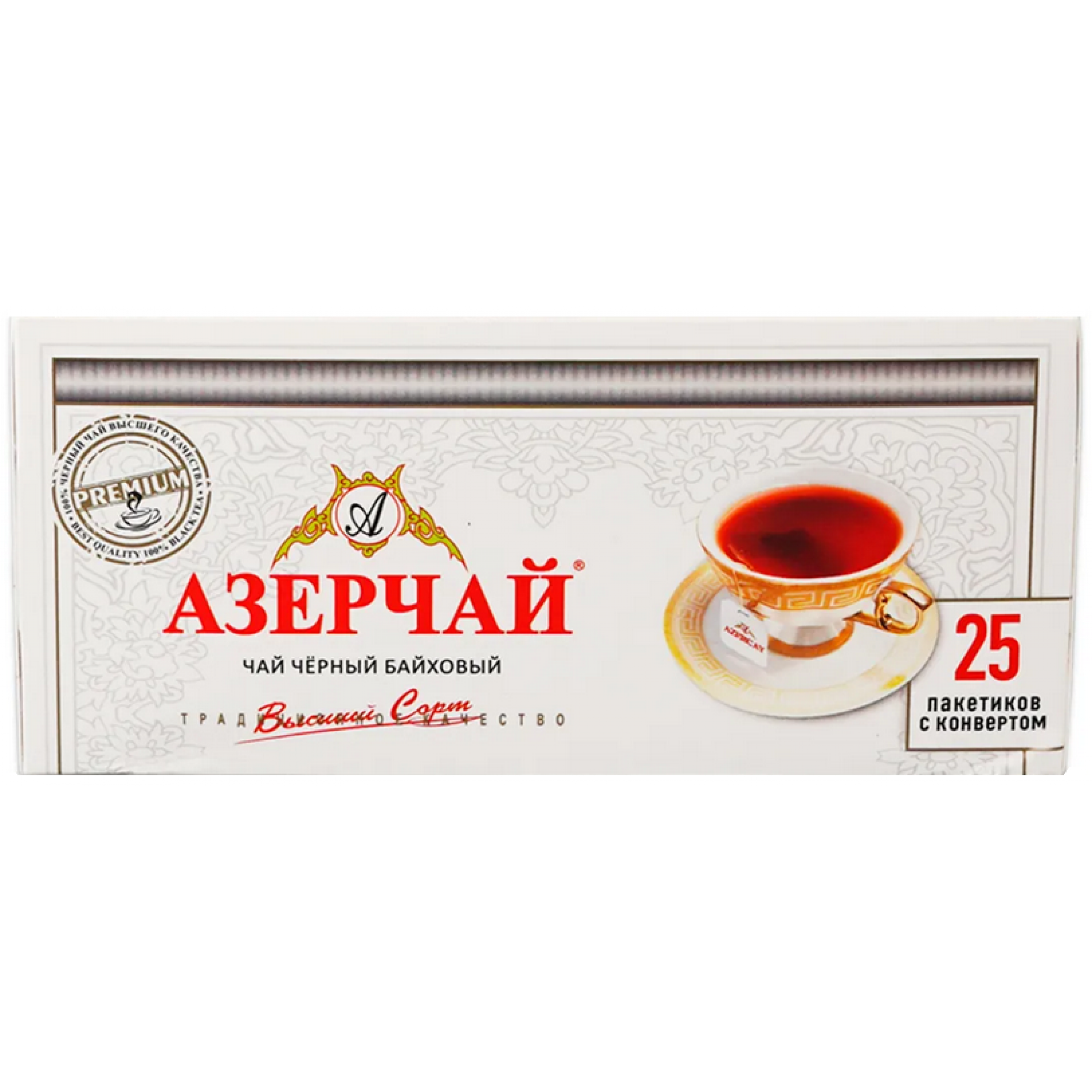 Чай черный Азерчай, 25 шт * 1,5 г