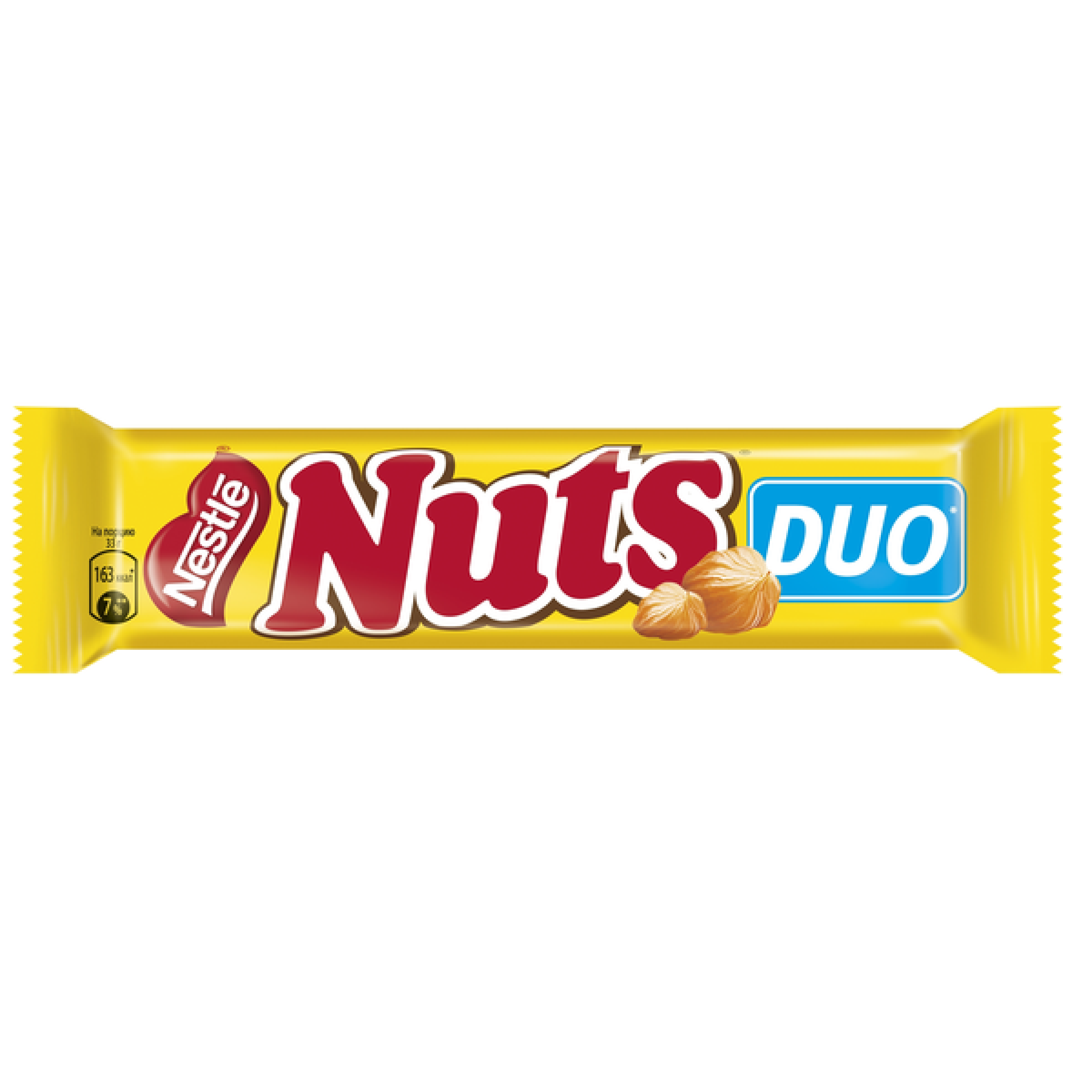 Шоколадный батончик Nuts DUO, 66 гр