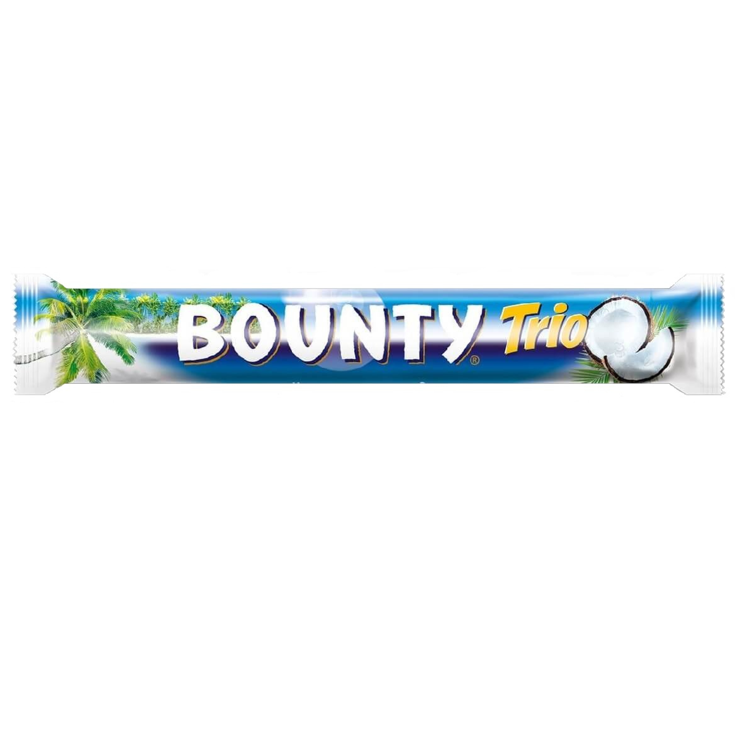 Шоколадный батончик Bounty Трио, 82.5 гр