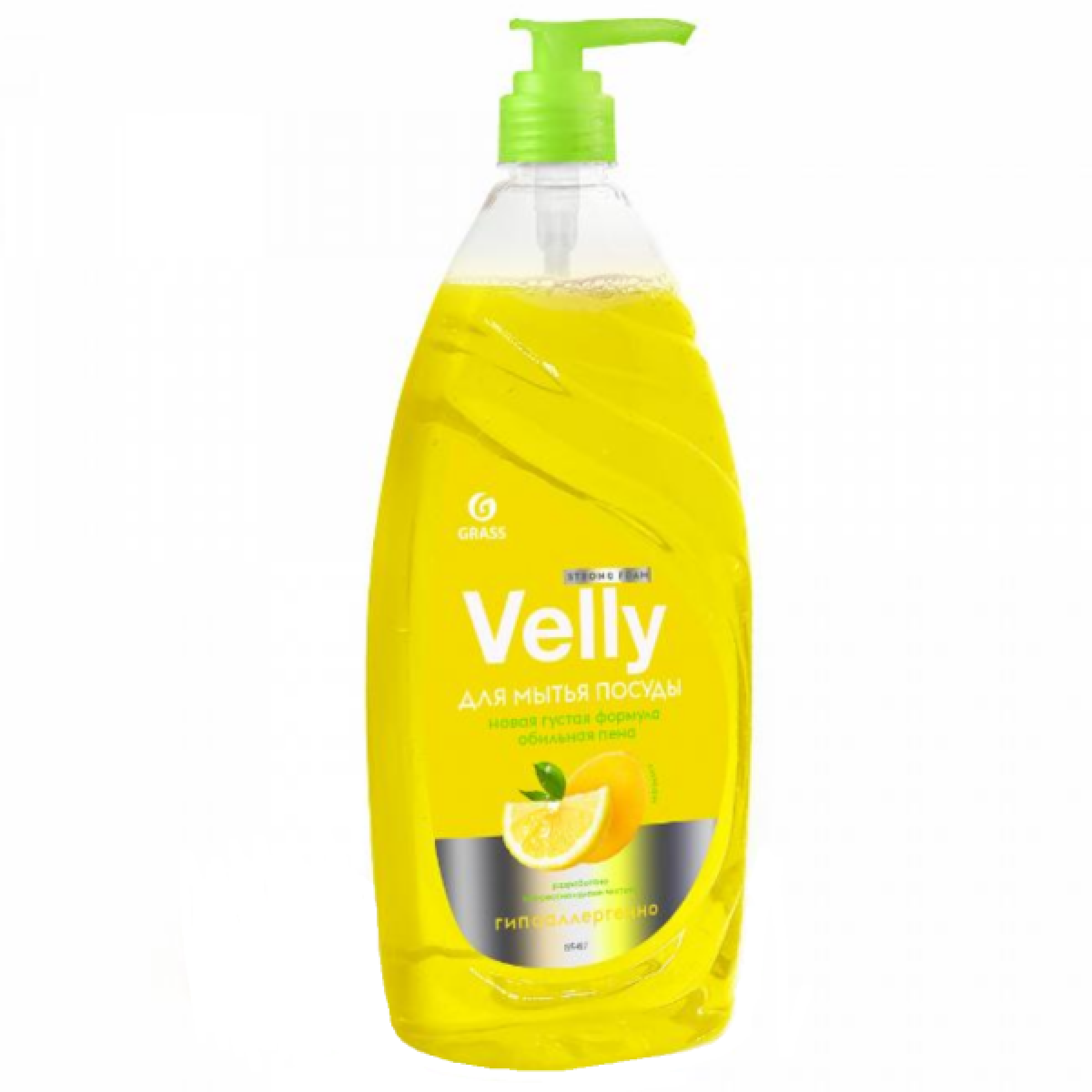 Средство для мытья посуды GRASS Velly лимон, 1 л