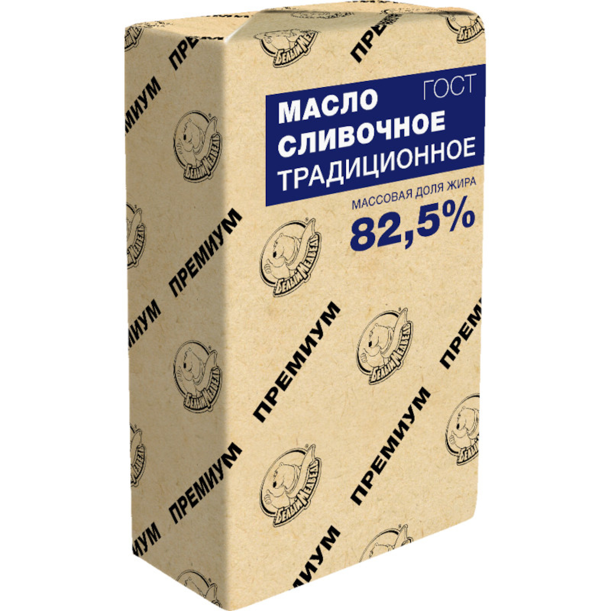 Сливочное масло Традиционнное Белый Медведь 82,5%, 380 г