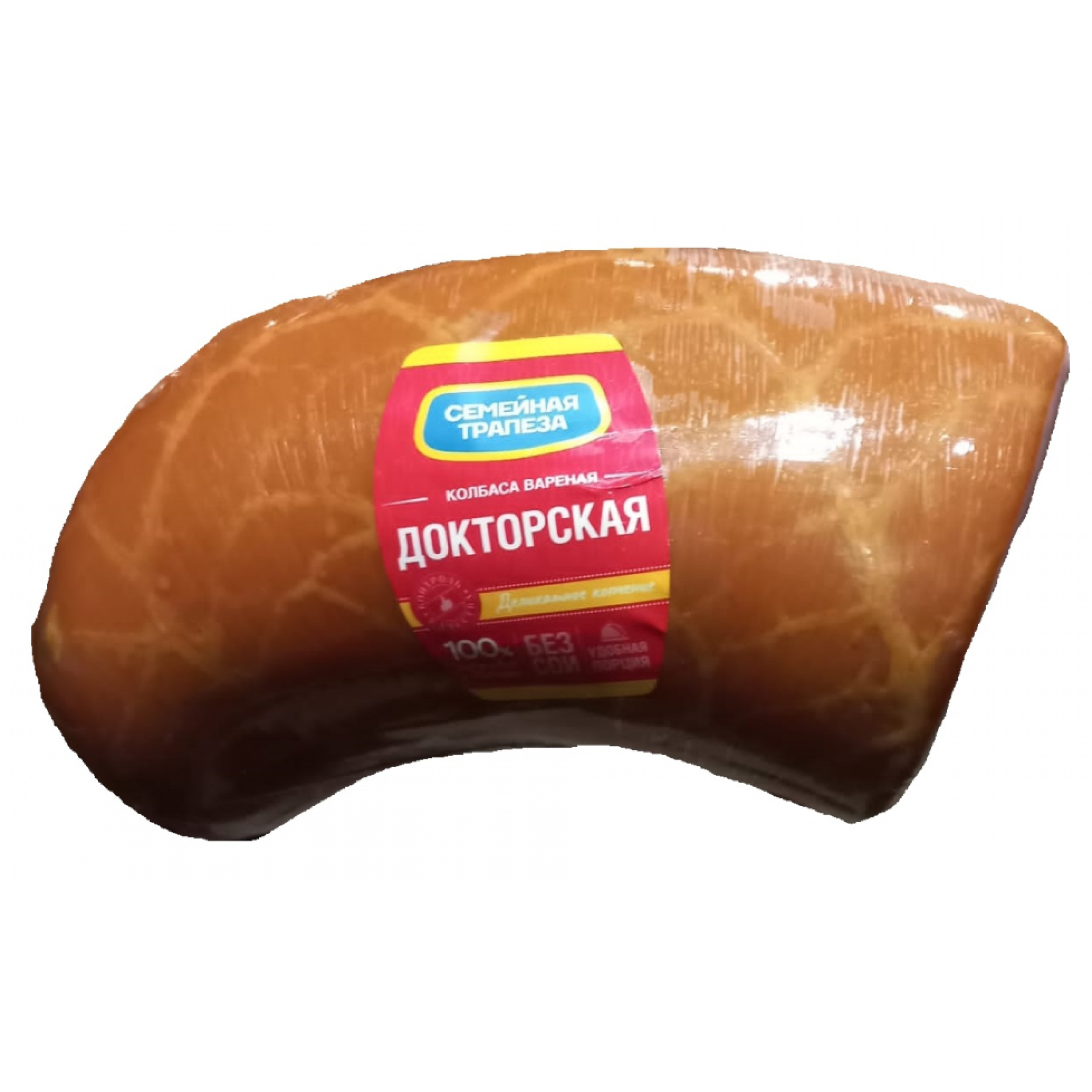 Вареная колбаса Докторская Мини Кузминки (средний вес: 1300 г)