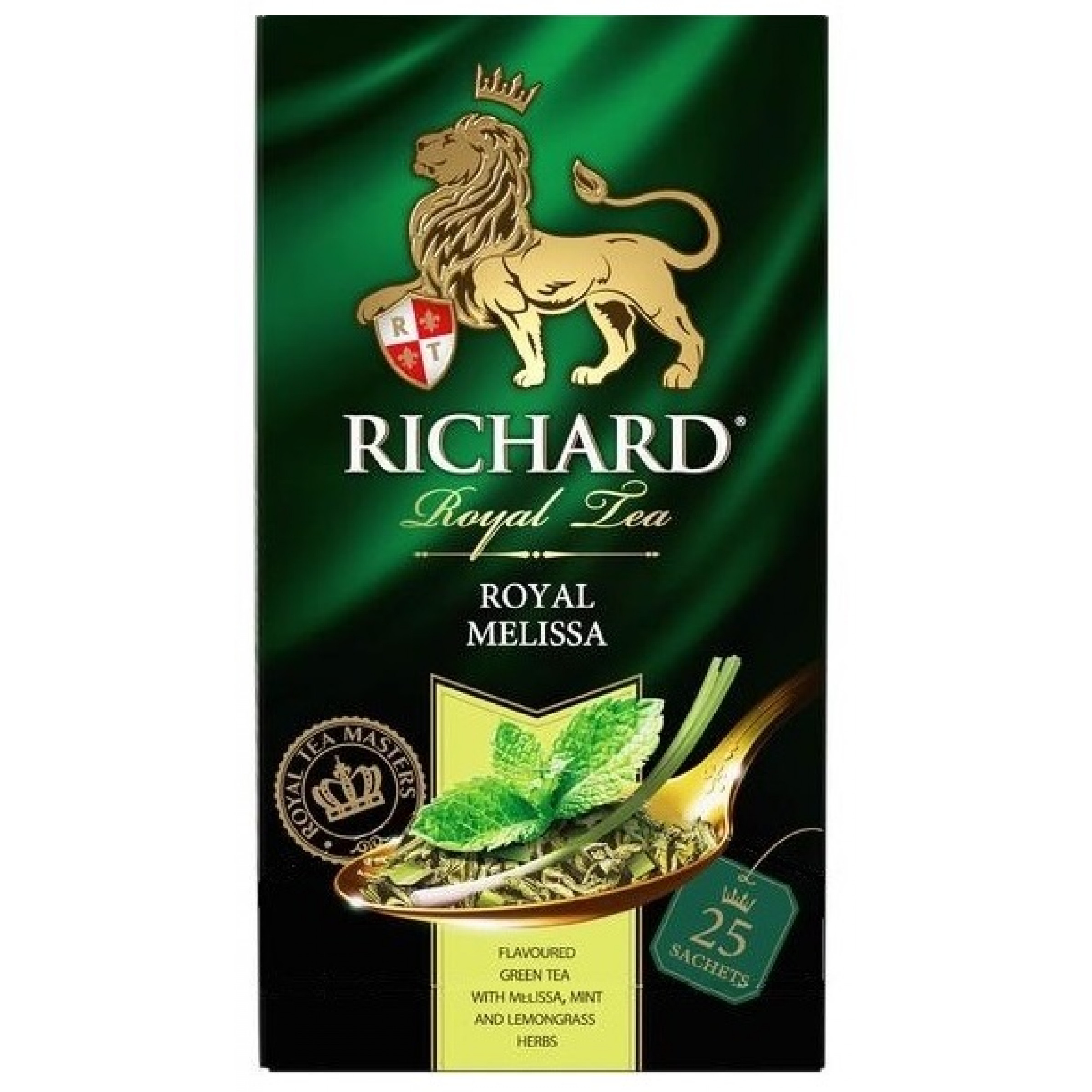 Чай зеленый Richard Royal Melissa 25 пакетиков по 2 г