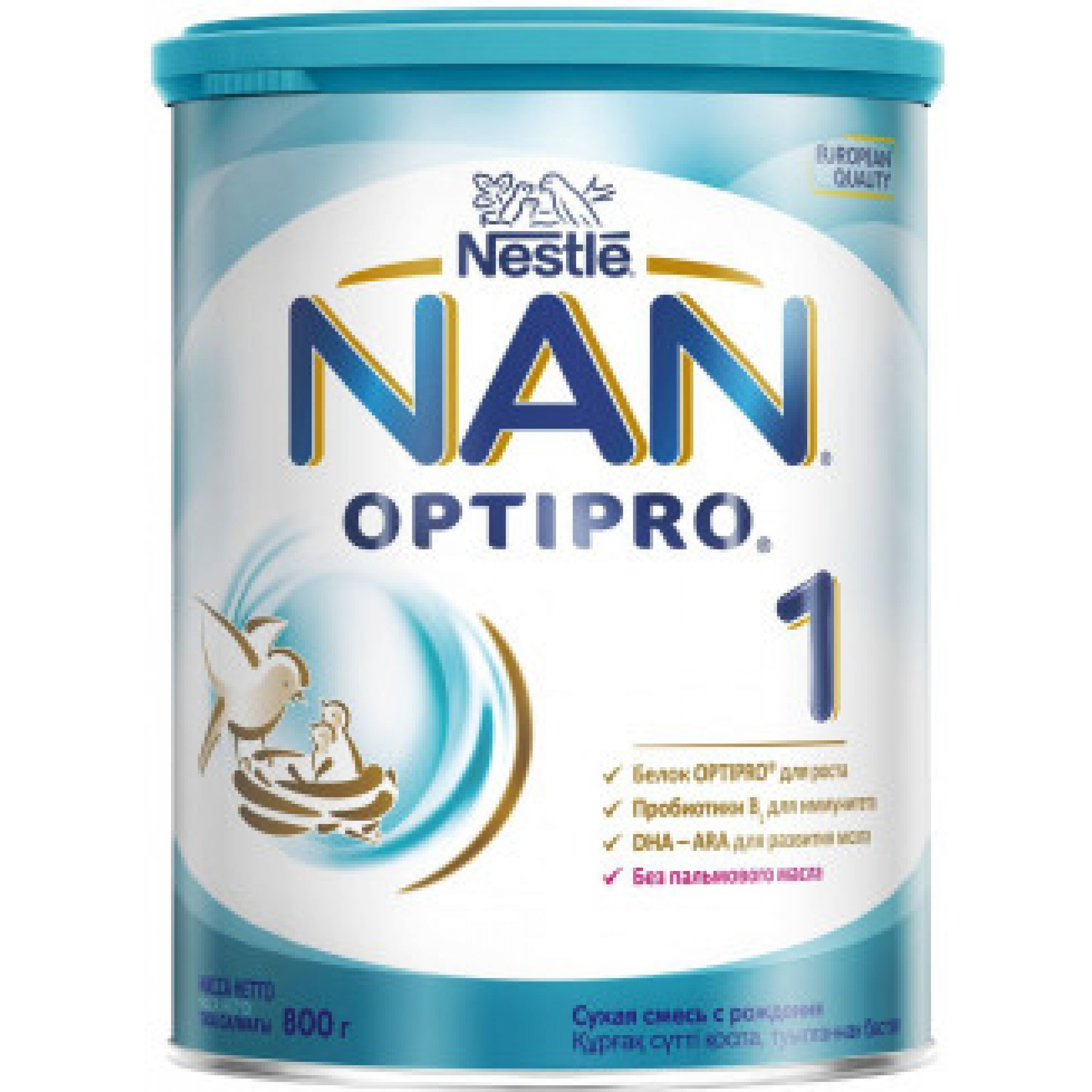 Детская сухая Смесь Nestle Nan 1 Optirpo с рождения 800 г