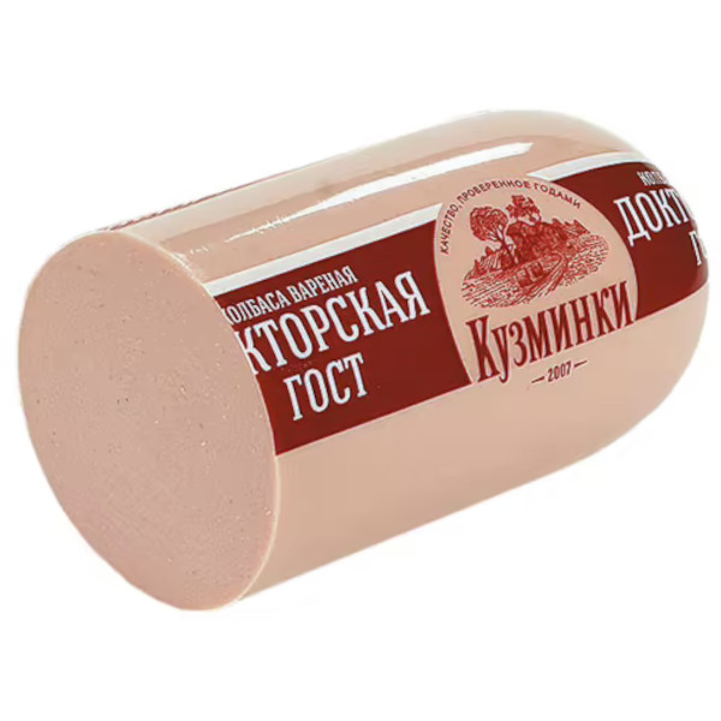 Докторская ГОСТ вар п/о ТМ Кузминки, средний вес 1кг