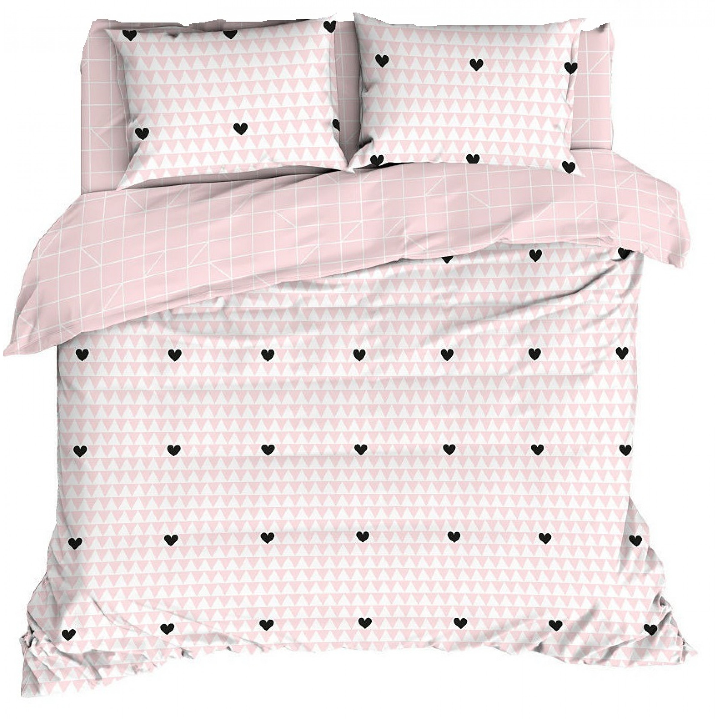 Комплект постельного белья Розовое 2 спальное