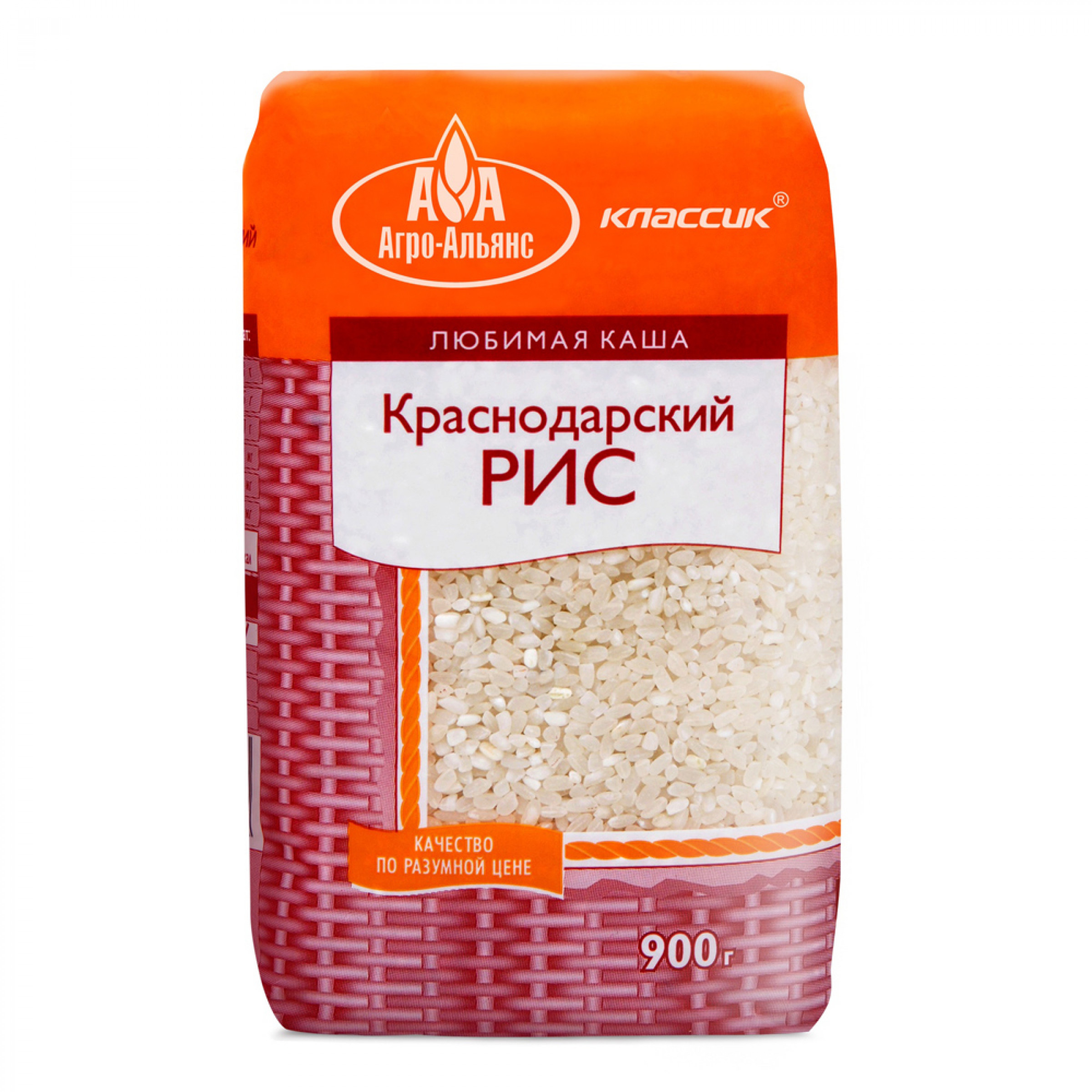 Рис краснодарский Агро-Альянс Классик, 800 г