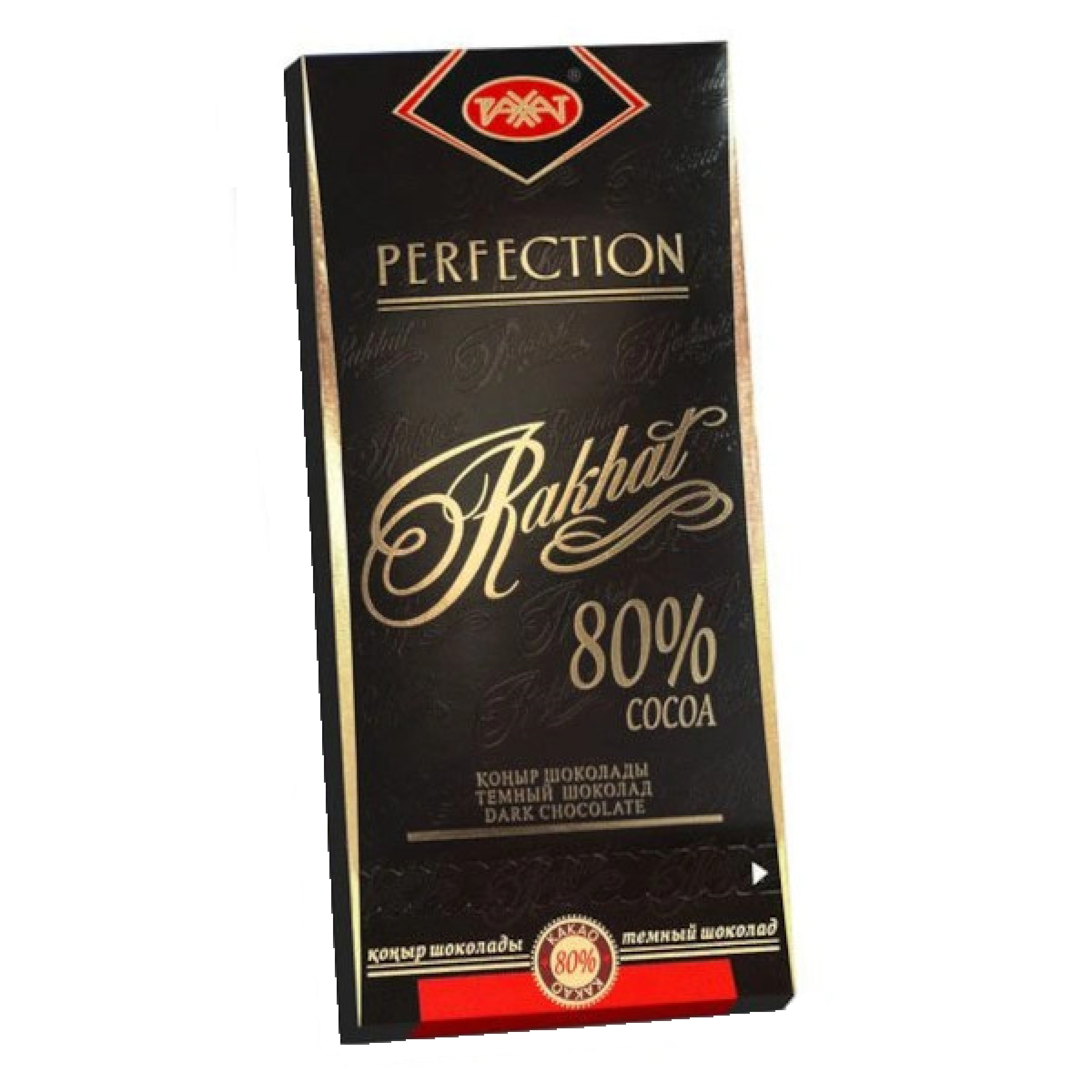 Шоколад 80% какао Рахат, 100 г