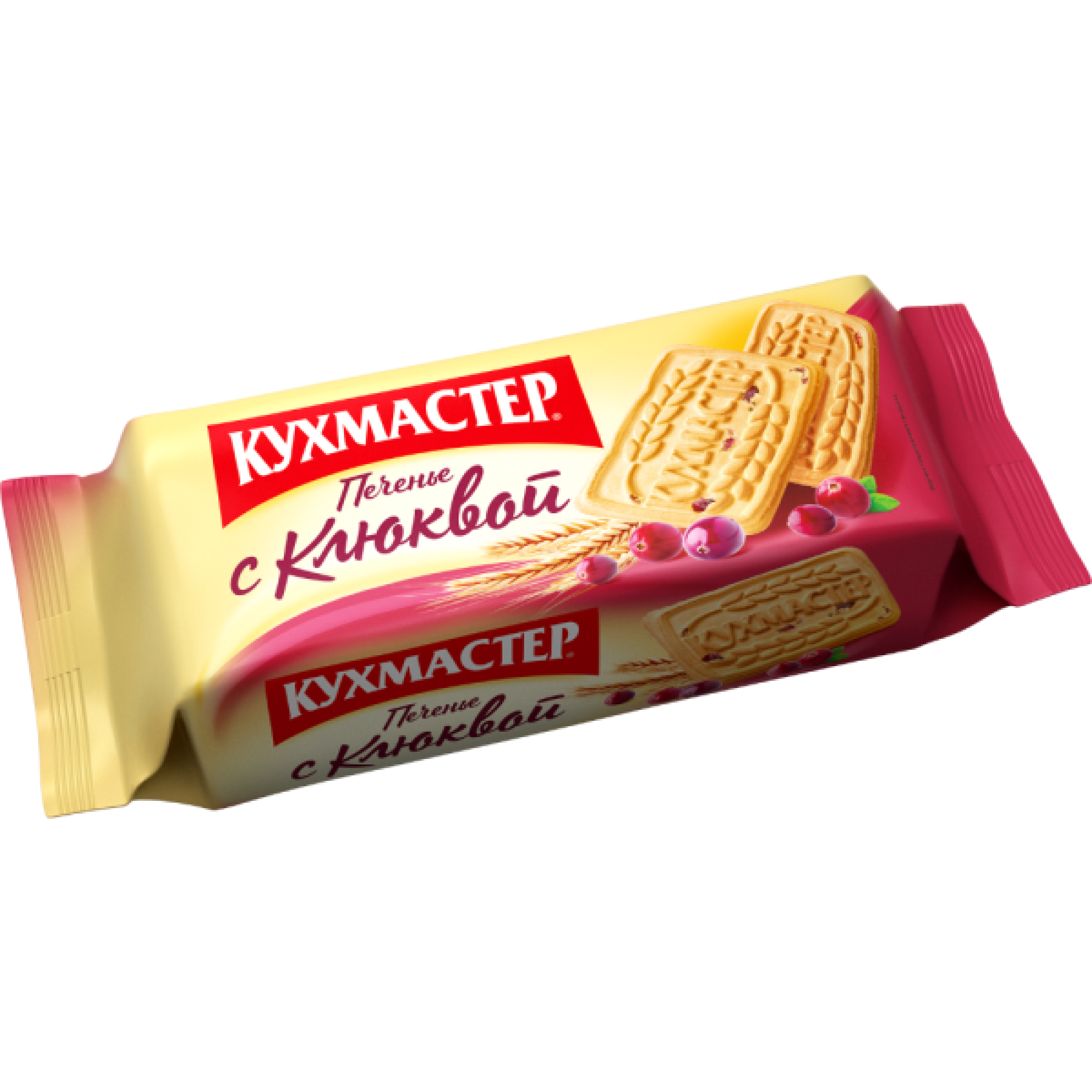 Печенье Кухмастер сахарное С клюквой, 170 г