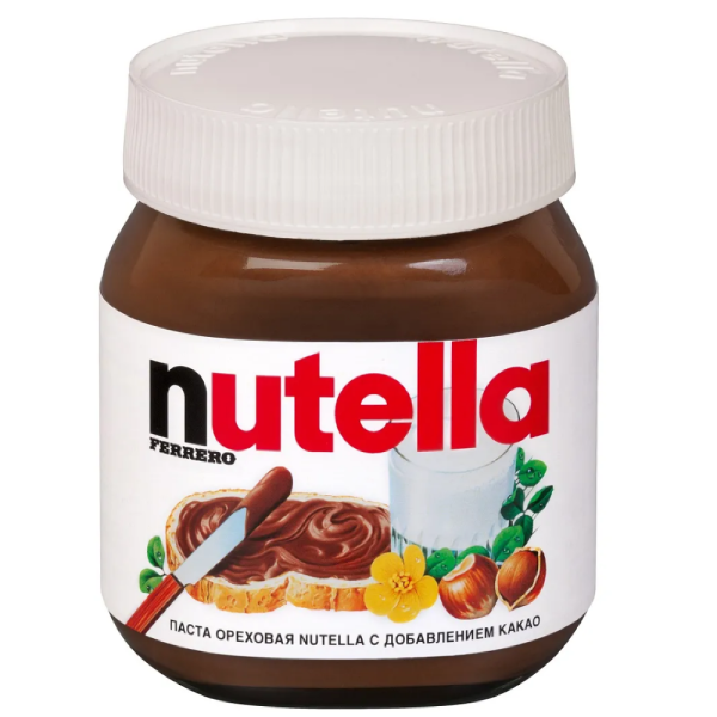 Паста ореховая Nutella с добавлением какао, 350 гр