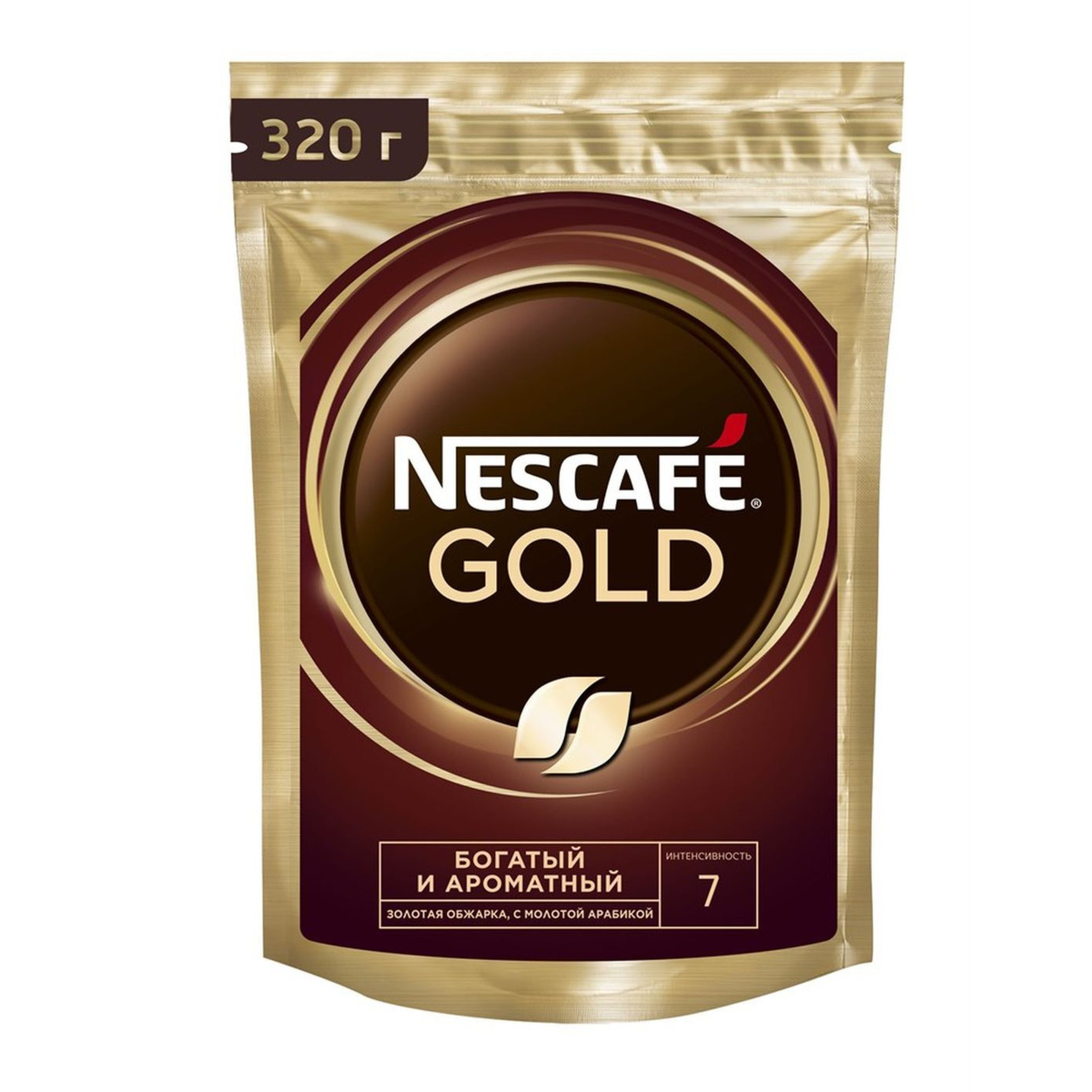 Растворимый кофе Nescafe Gold 320 г