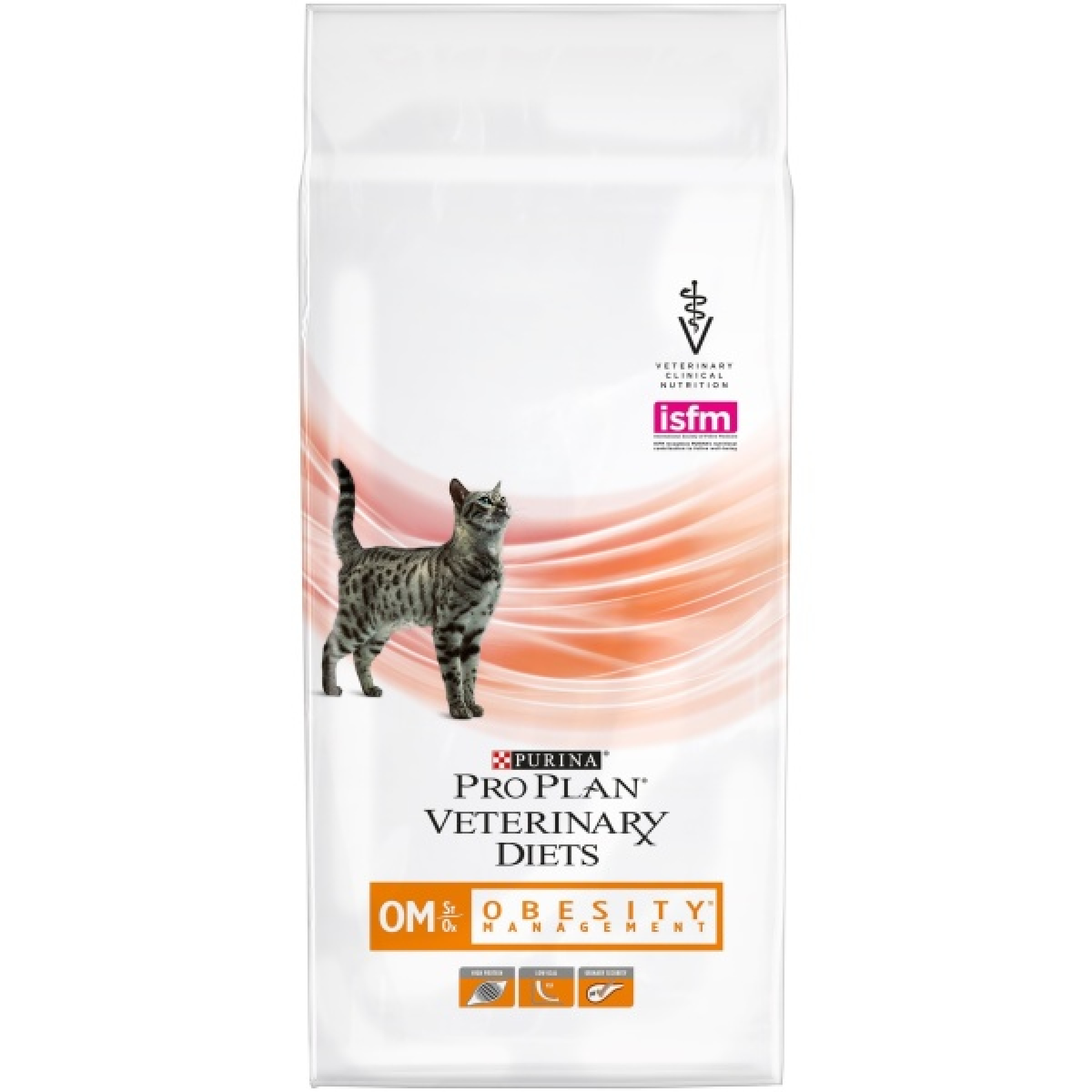 Сухой корм для кошек при ожирении Pro Plan Veterinary Diets OM 1,5 кг