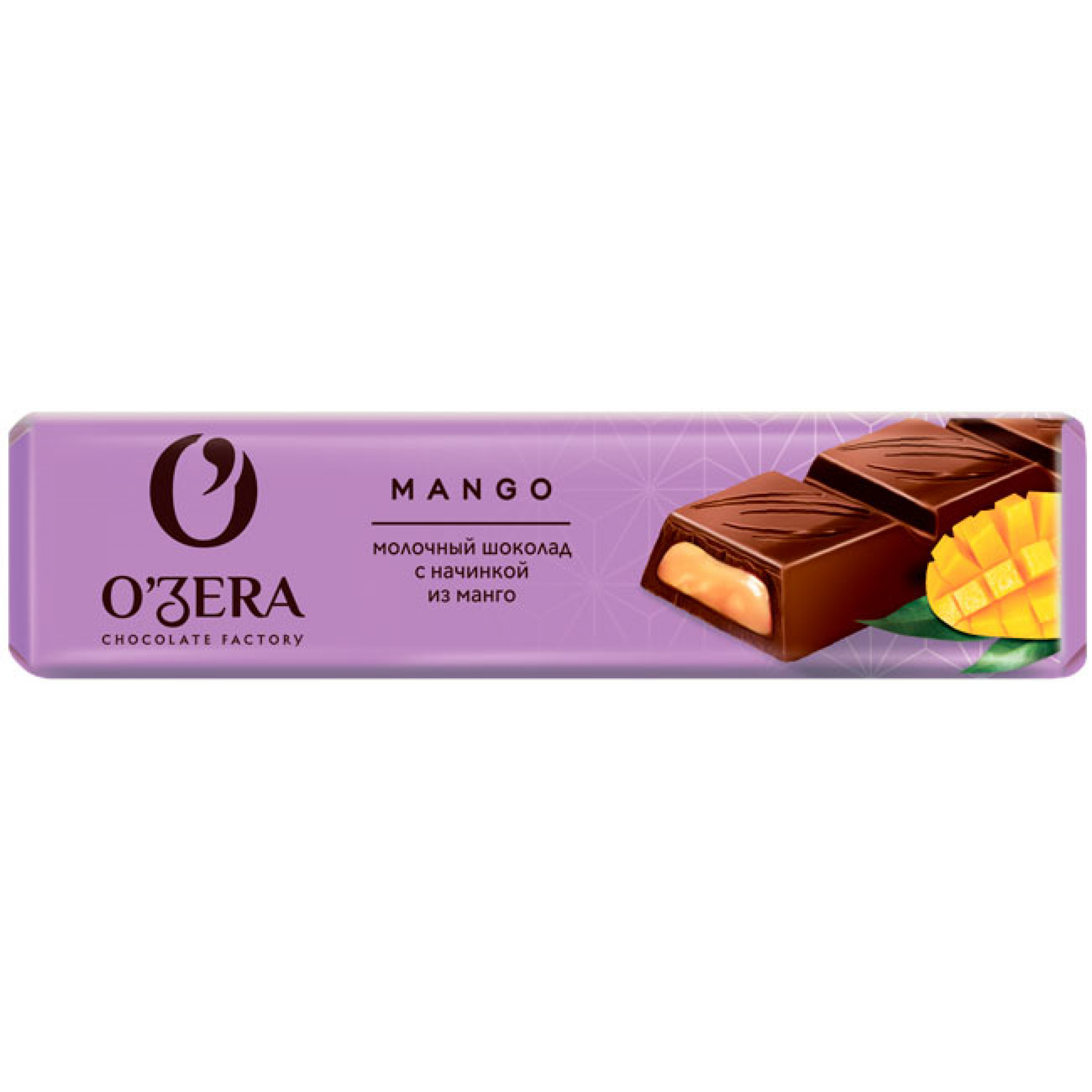 Шоколадный батончик OZera Mango, 50 г