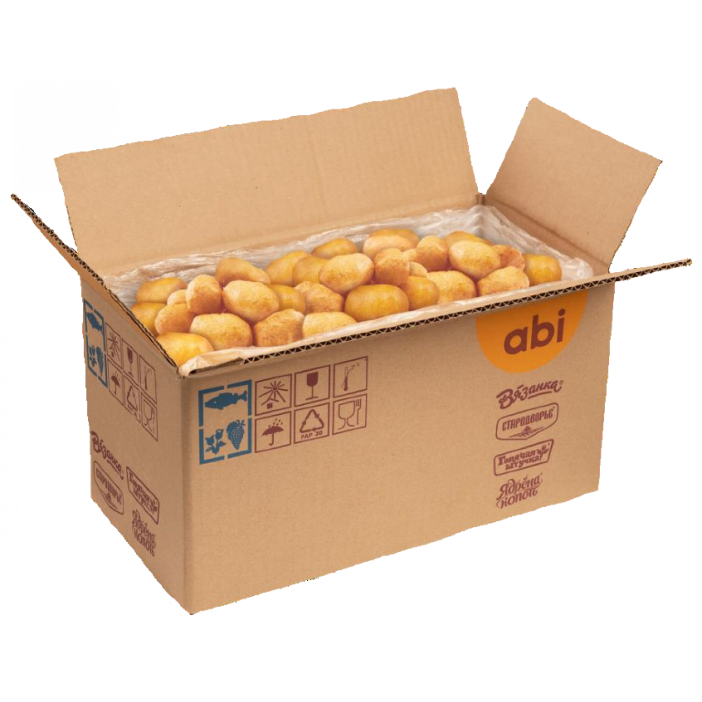 Снеки Мини-сосиски в тесте Фрайпики ТМ Зареченские ТС Зареченские продукты вес 3,7 кг МГ