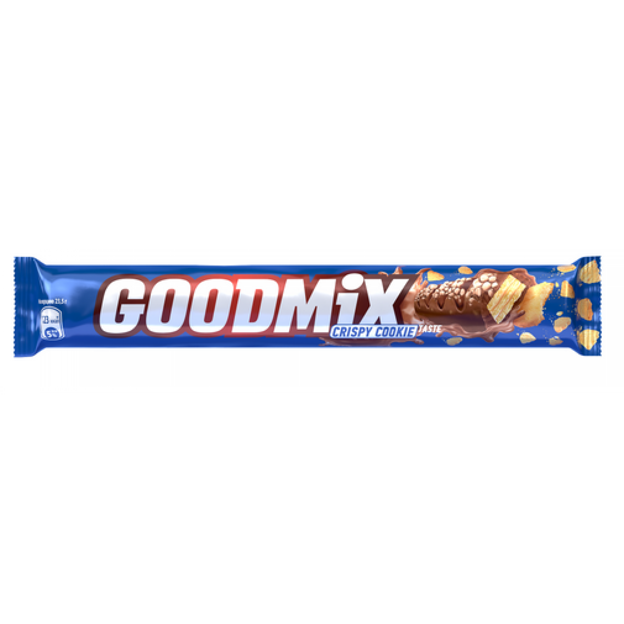 Батончик Goodmix со вкусом печенья, с хрустящей вафлей 47 г