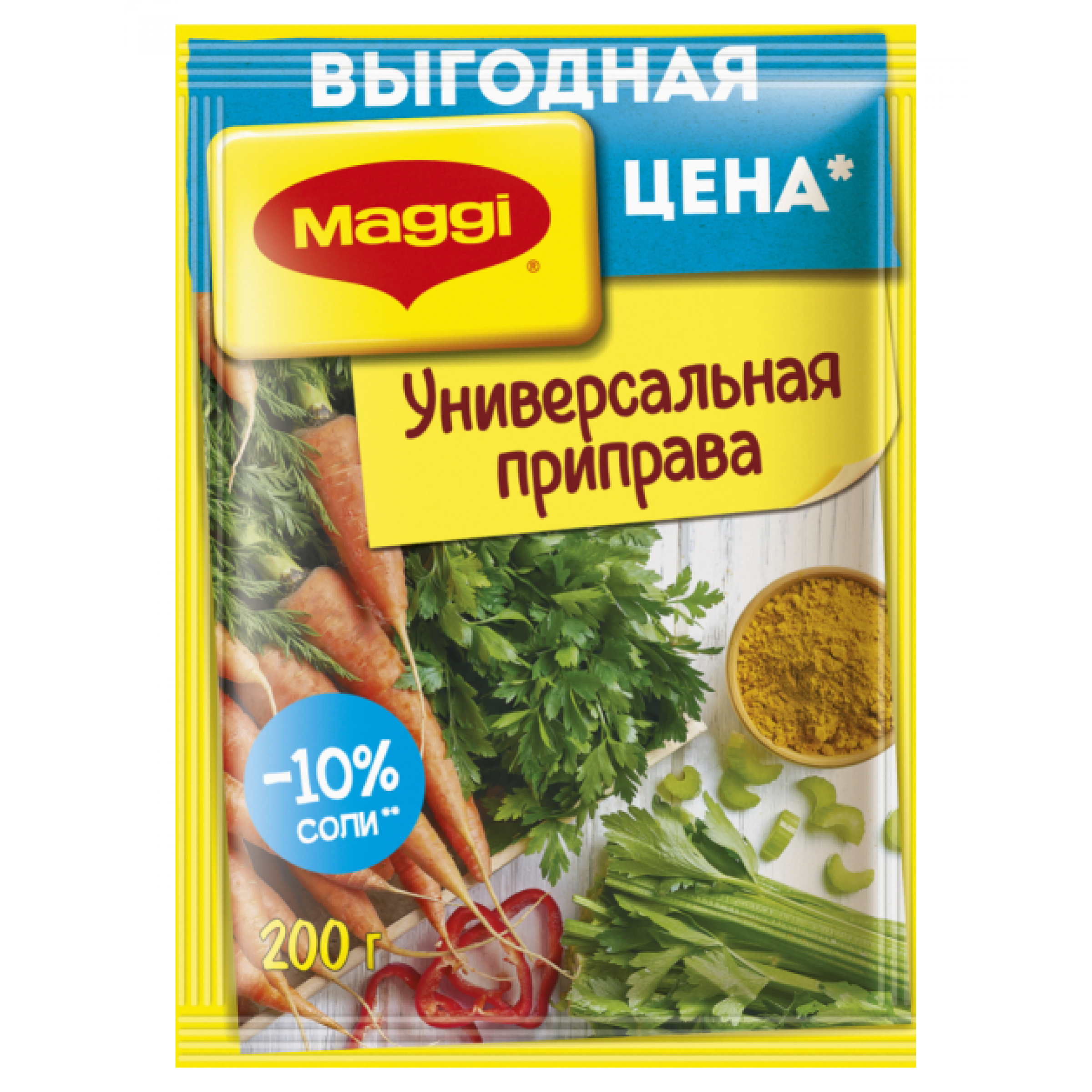 Универсальная приправа Maggi с овощами, зеленью, специями 240 г