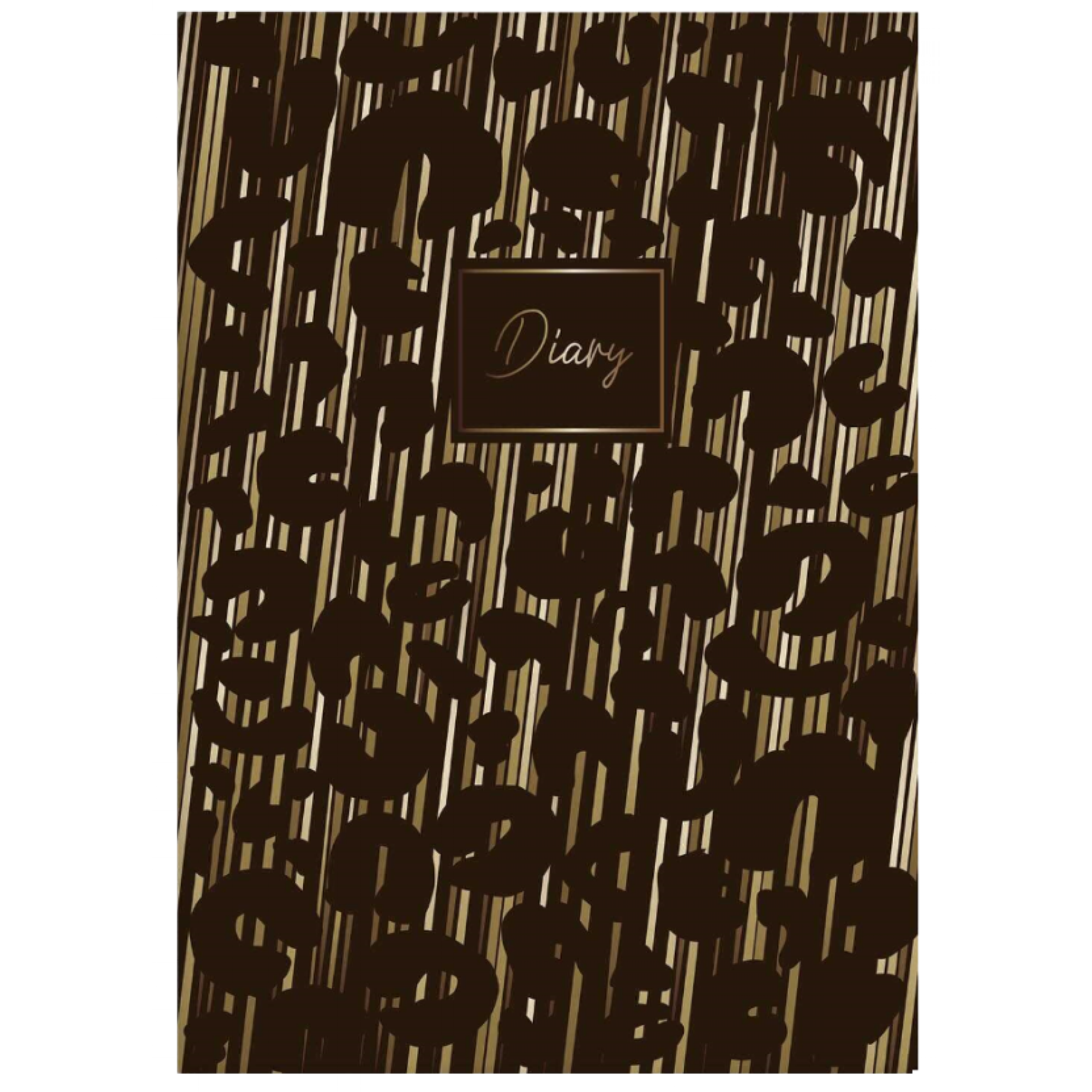 Ежедневник недатированный Diary Leo Print А5 80 л