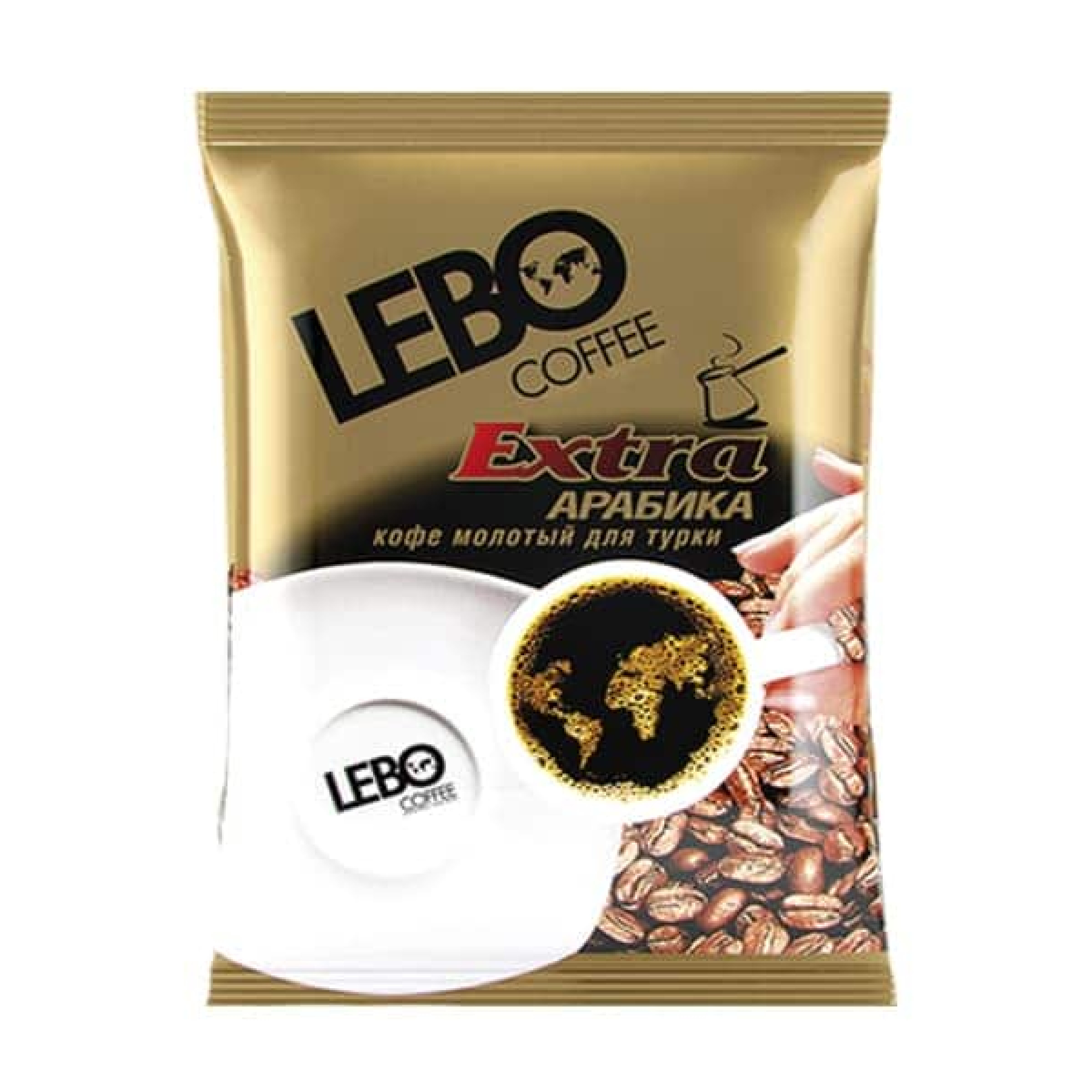 Молотый кофе для турки Lebo Extra 100 г